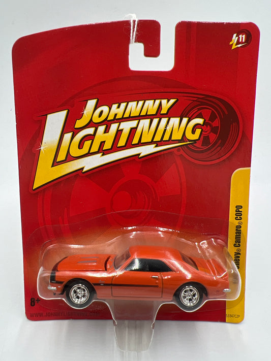 Johnny Lightning Small Card 1968 Chevy Camaro Copo Orange