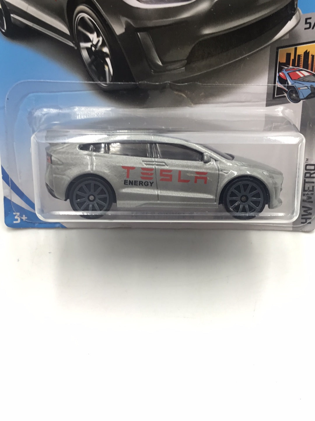 2018 Hot Wheels #247 Tesla Model X grey 48B