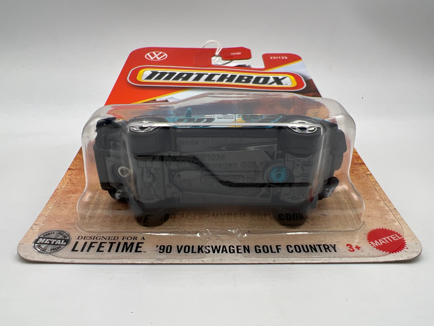 2025 Matchbox #22 90 Volkswagen Golf Country Blue 216B