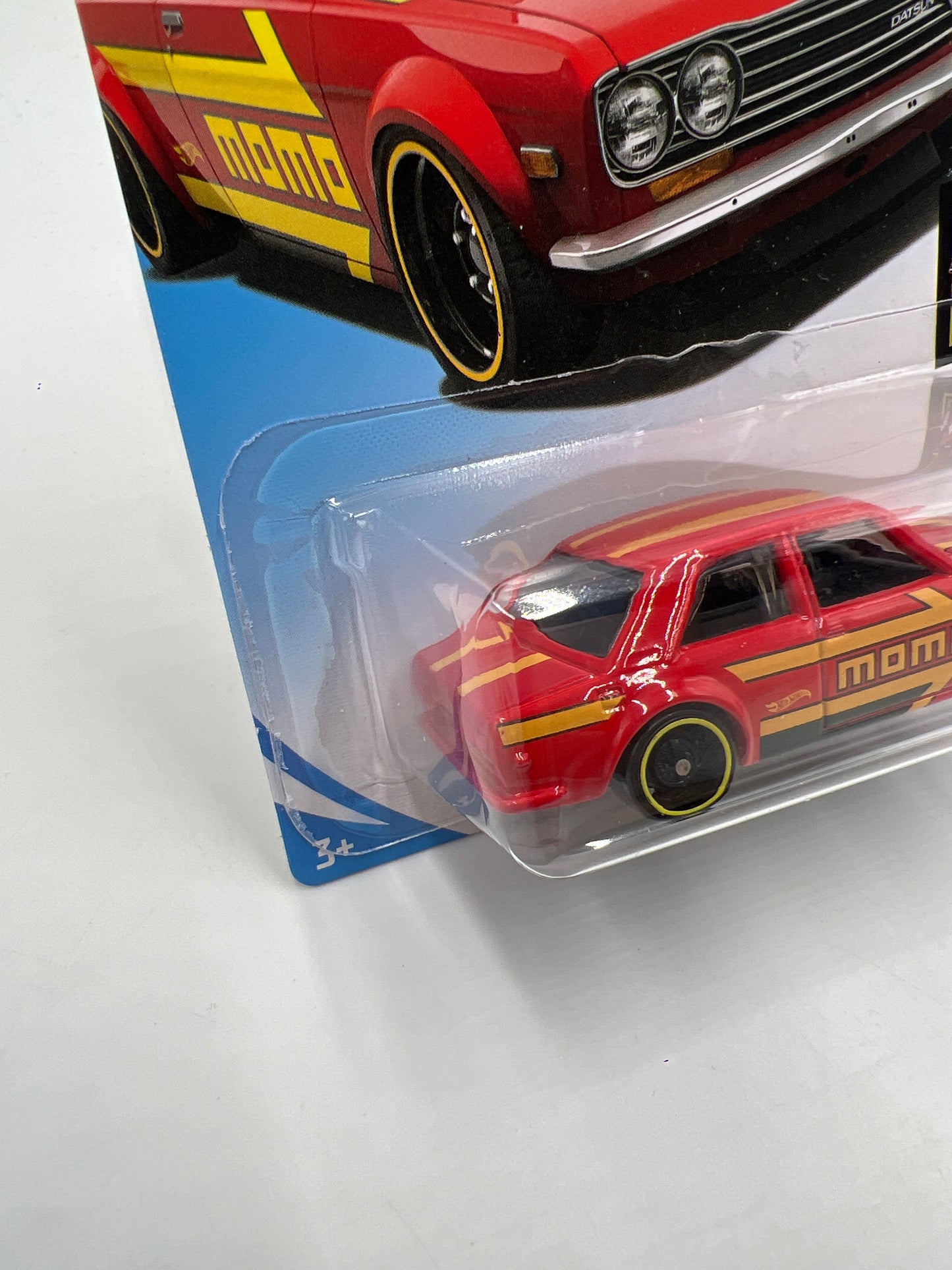 2019 Hot Wheels Factory Sealed Nightburnerz #97 71 Datsun 510 Momo Red SR