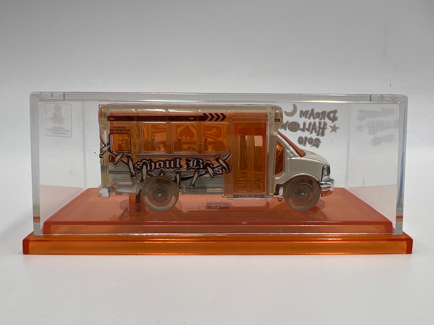 Matchbox Dream Halloween 2010 CAAF Charity Car GMC Ghoul School Bus