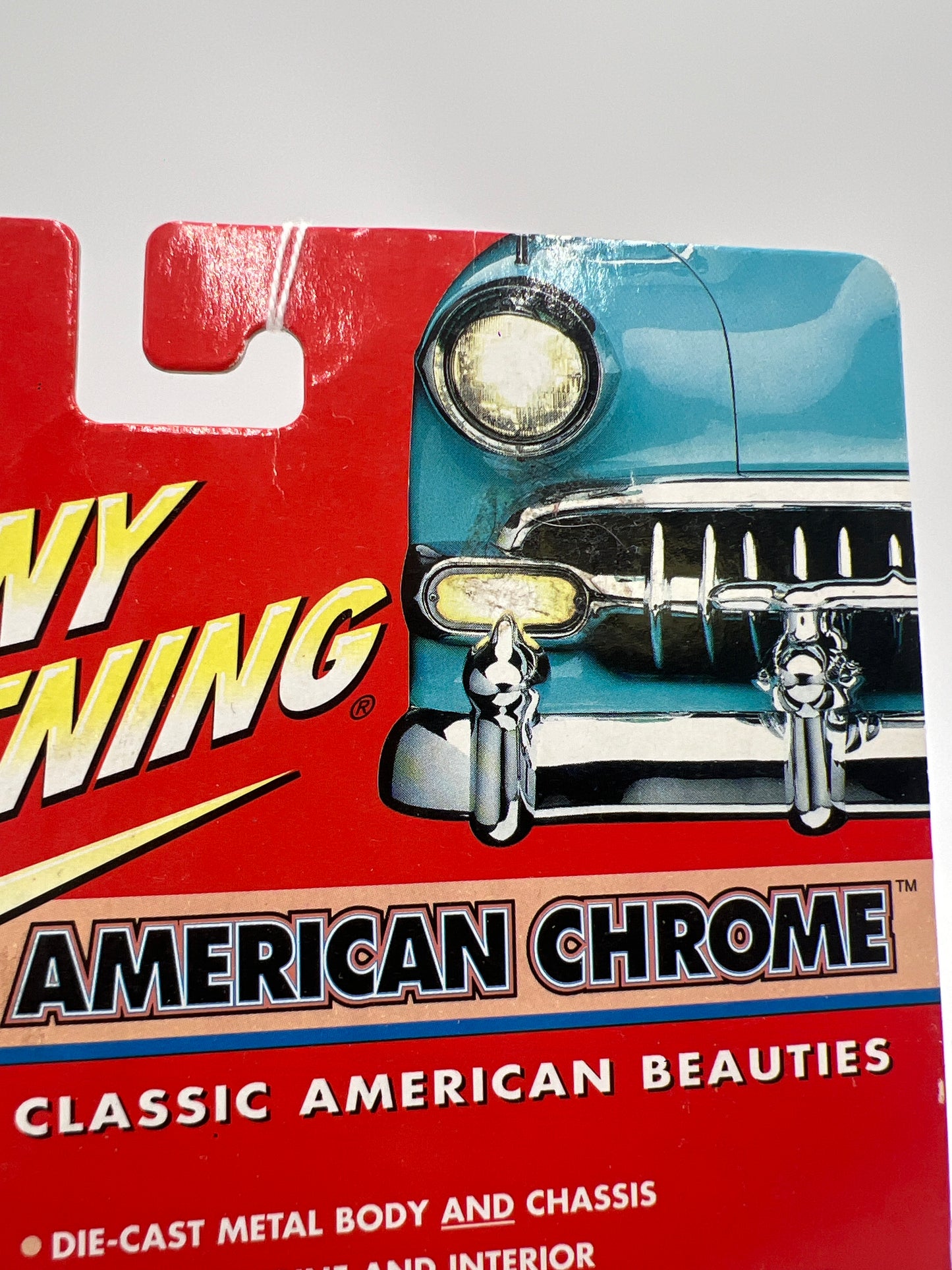 Johnny Lightning American Chrome 1953 Buick Super Light Blue *Veins* 220C