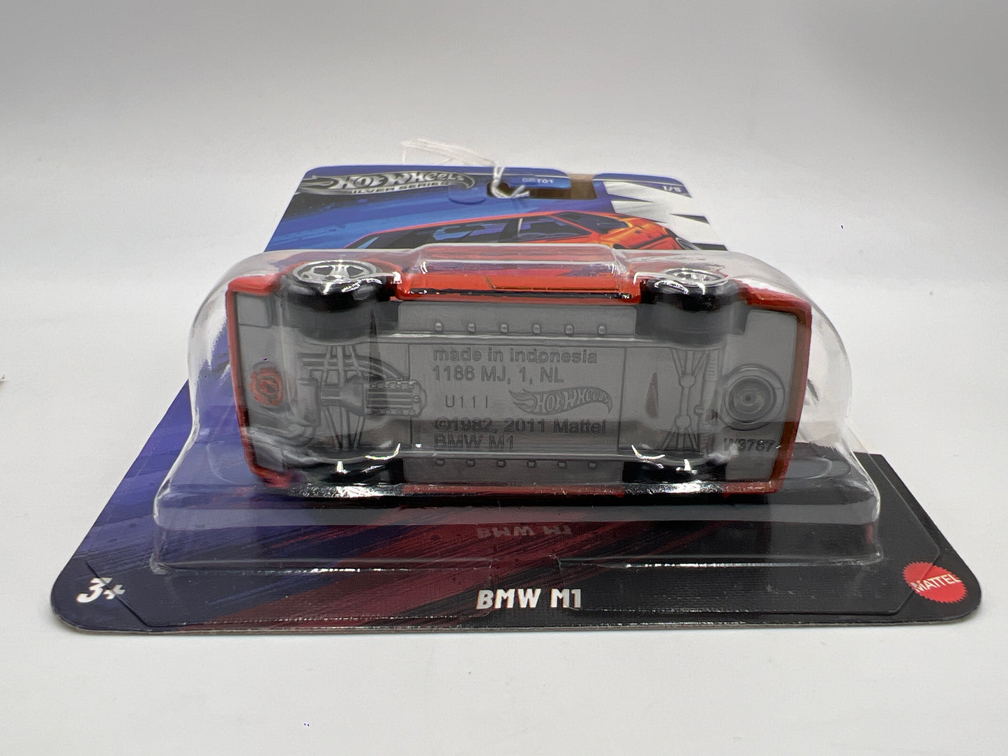 2025 Hot Wheels Silver Series BMW Set #1 BMW M1 Orange 156C