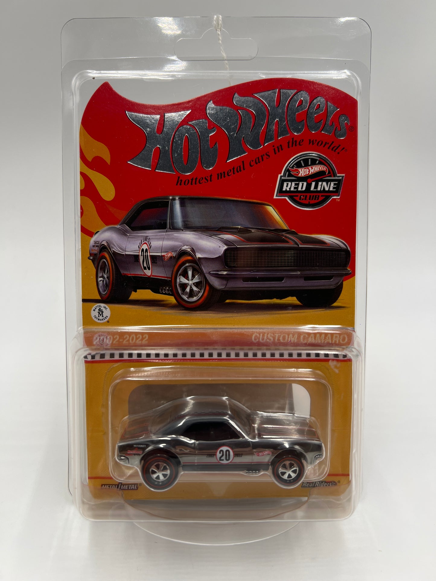 2022 Hot Wheels RLC 2002-2022 Custom Camaro W/Protector