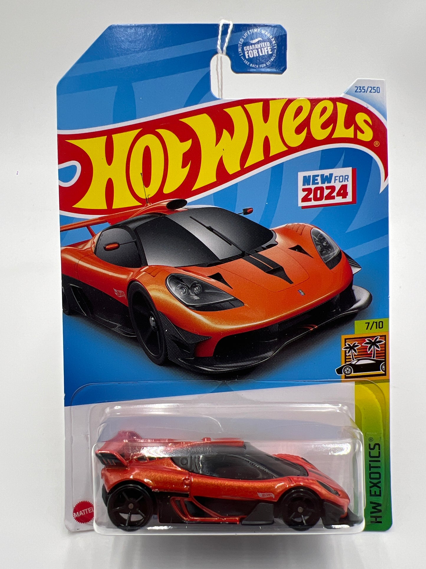 2024 Hot Wheels Q Case #235 Gordon Murray Automotive T.50s Orange 68A