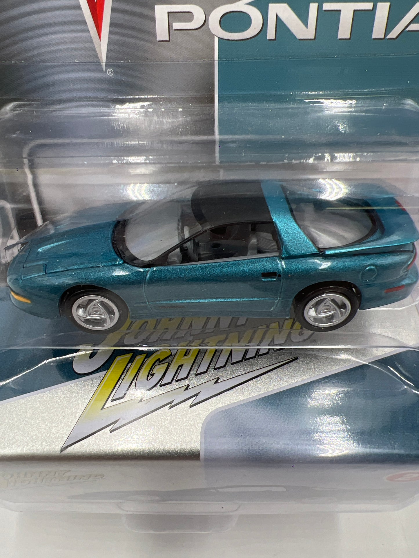 Johnny Lightning 1994 Pontiac Firebird T/A Blue W/Tin 217E