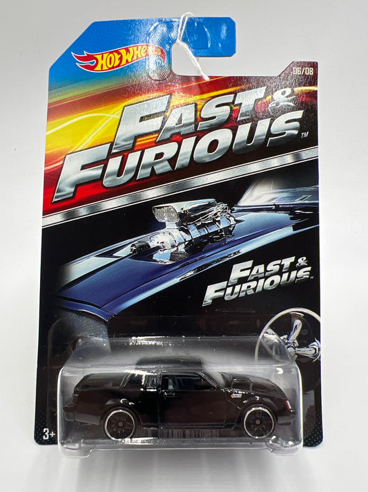 Hot Wheels Fast and Furious #6 Buick Grand National Black 72E
