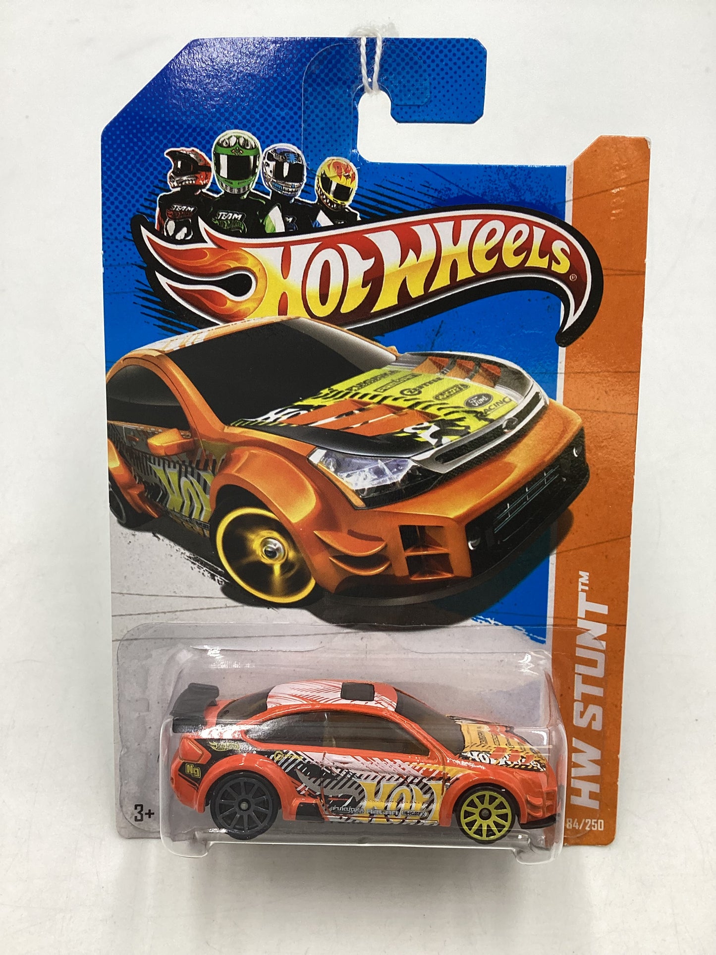 2013 Hot Wheels #84 08 Ford Focus Orange