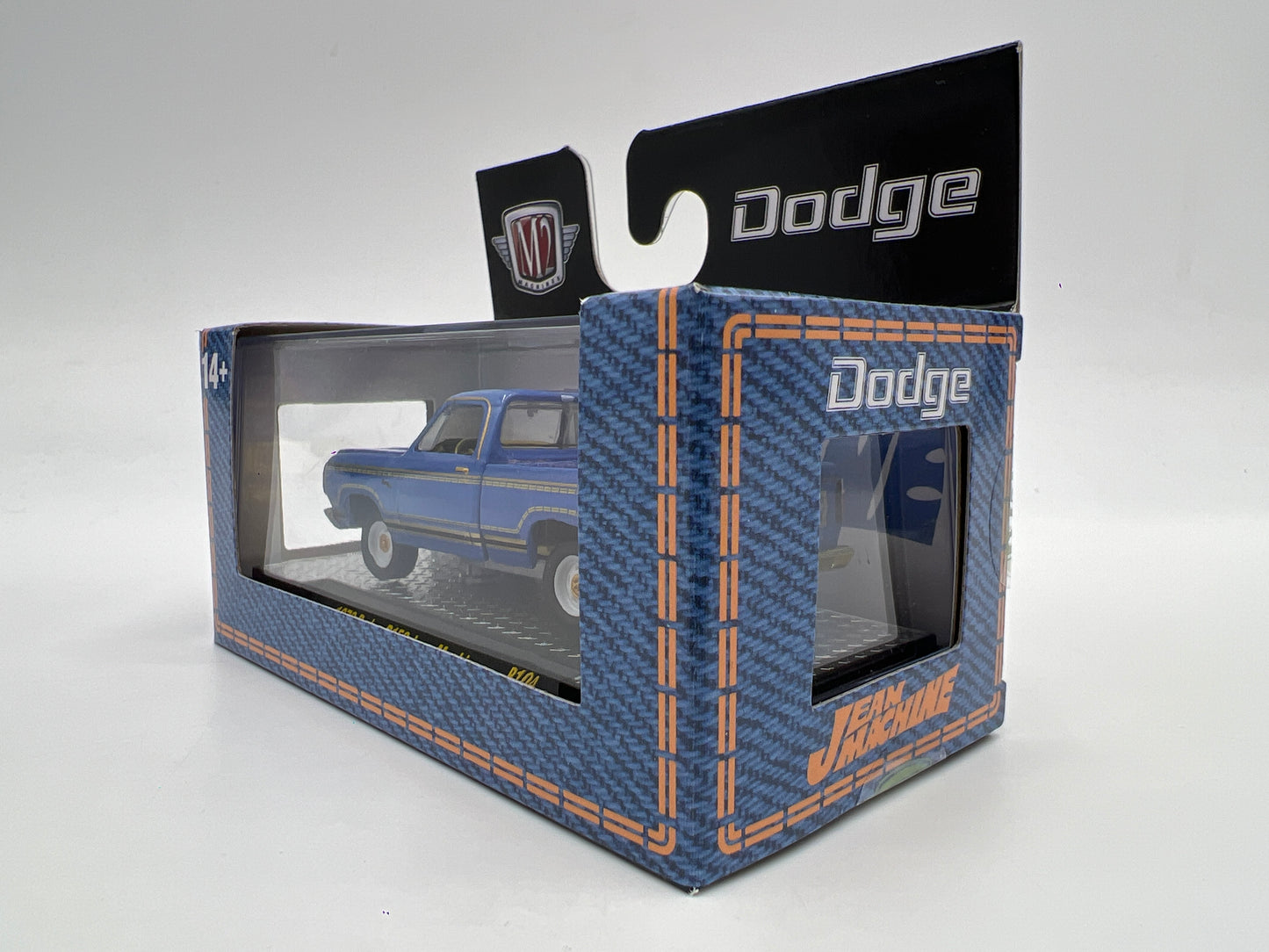 M2 Machines CHASE 1978 Dodge 150 Jean Machine Blue R104
