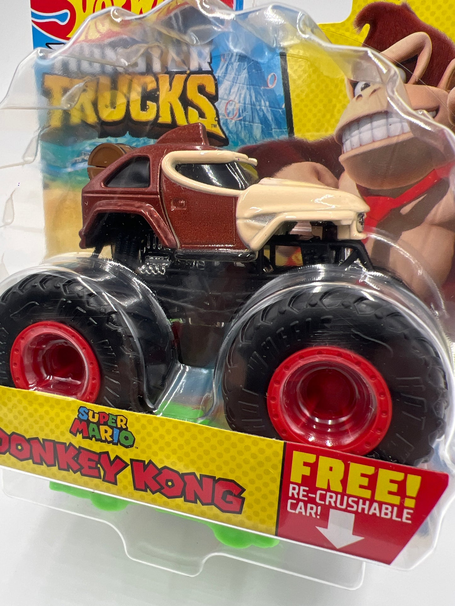 Hot Wheels Monster Trucks Super Mario #24 Donkey Kong 132C