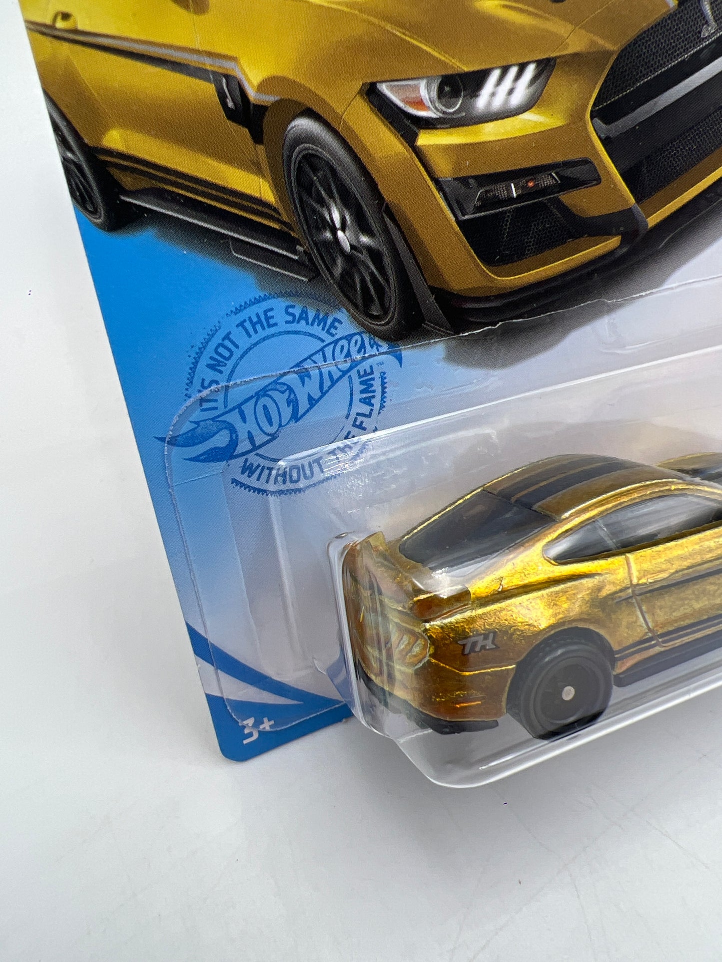 2021 Hot Wheels Super Treasure Hunt #143 2020 Ford Mustang Shelby GT500 Gold W/Protector