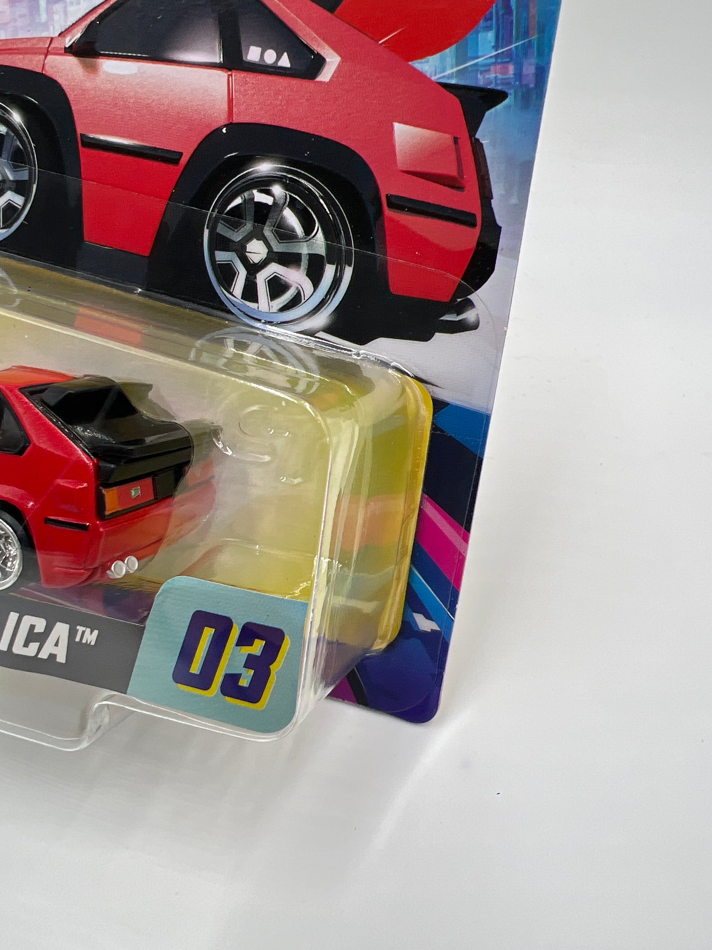 2025 MGA Car Tuned JDM Series 1 #3 83 Toyota Celica Red