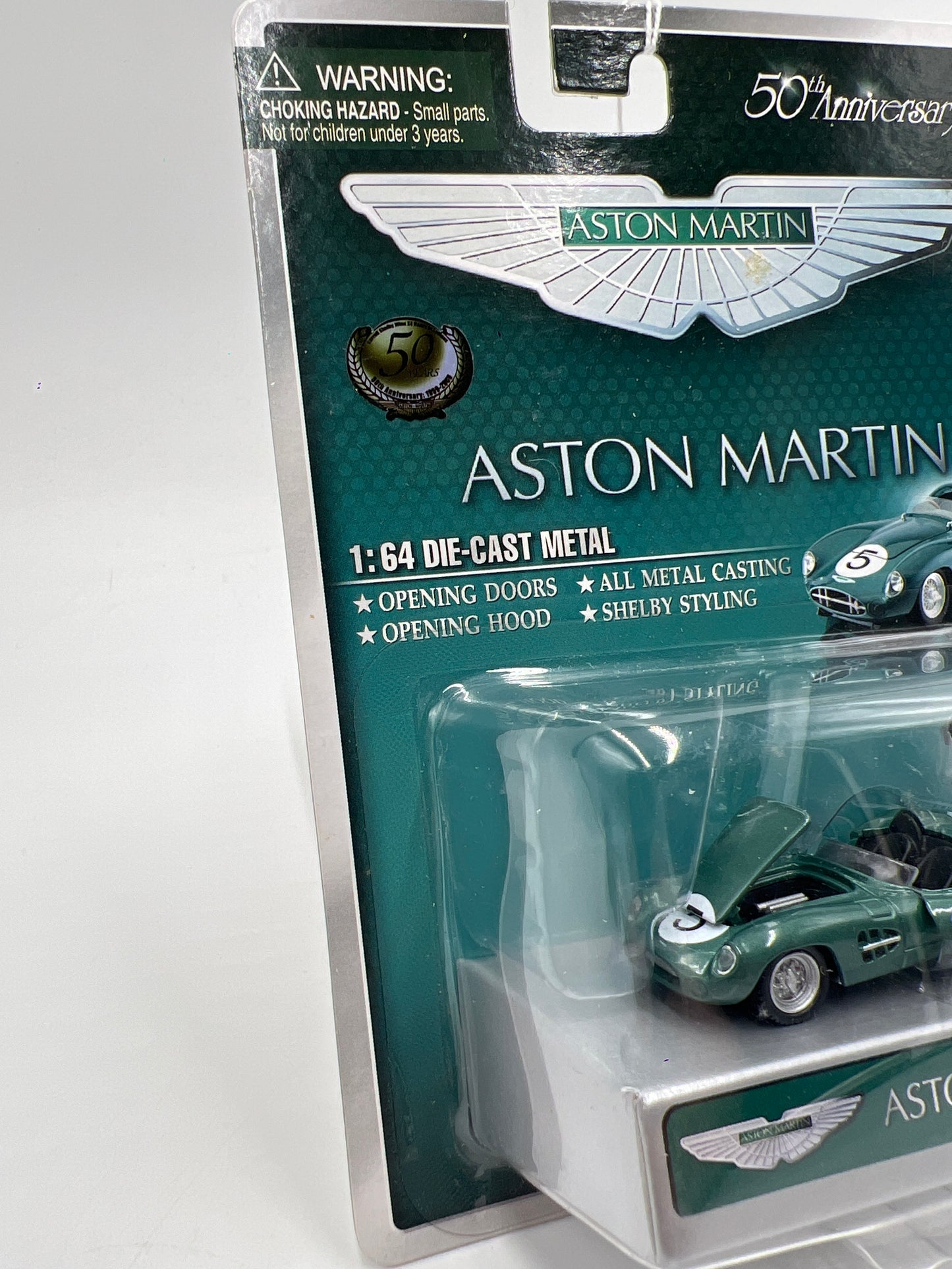 Shelby Collectibles 50th Anniversary Aston Martin DBR1 Green
