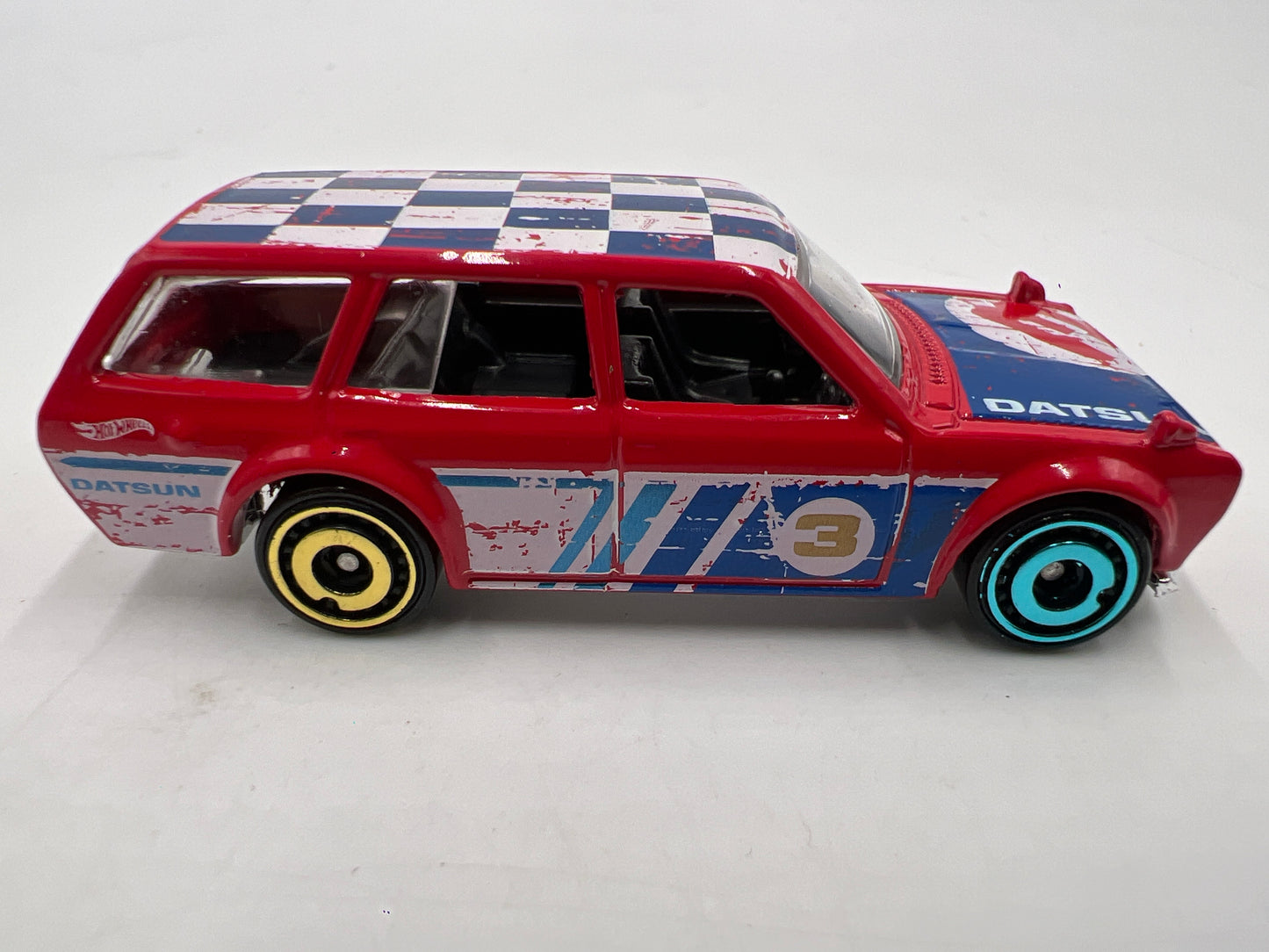 2019 Hot Wheels Mystery Models Series 3 #3 Chase 71 Datsun Bluebird 510 Wagon Red