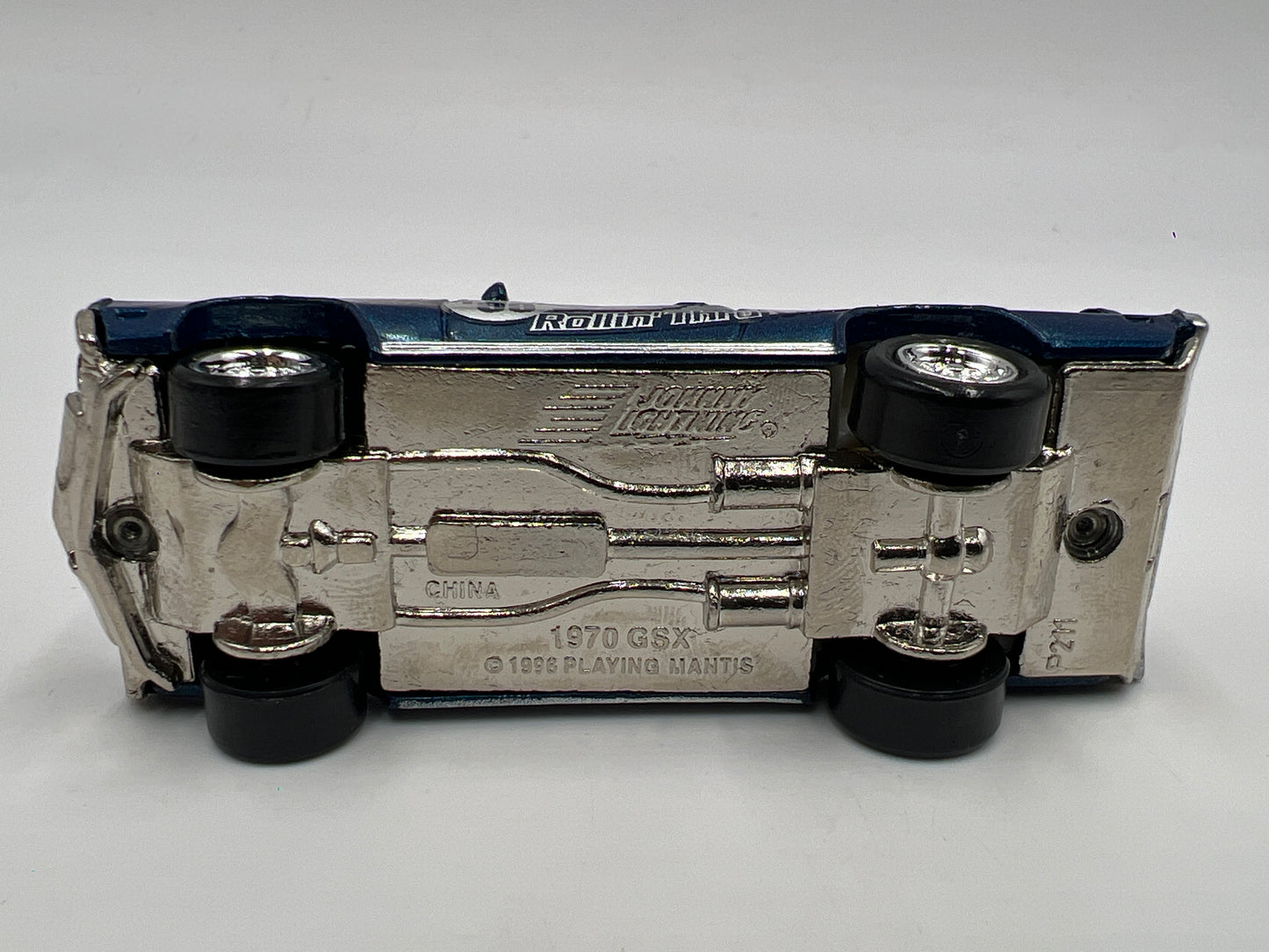 Johnny Lightning 1/64 CBs Diecast Museum 2nd Annual Convention 1/575 1970 Buick GSX Blue Loose