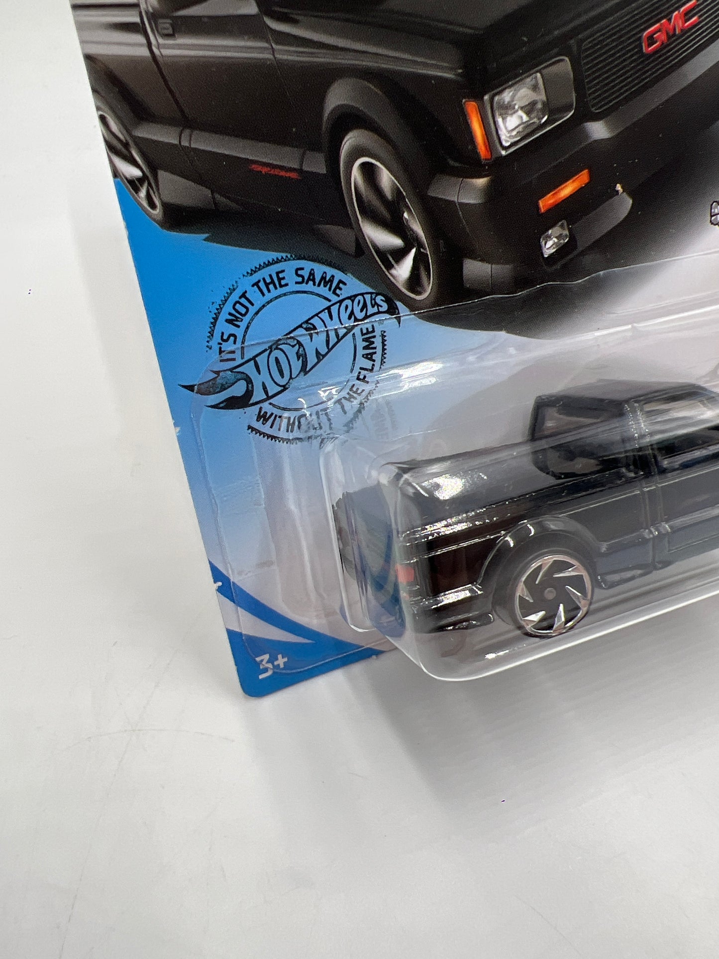 2020 Hot Wheels Hot Trucks #150 91 GMC Syclone Black W/Protector SR