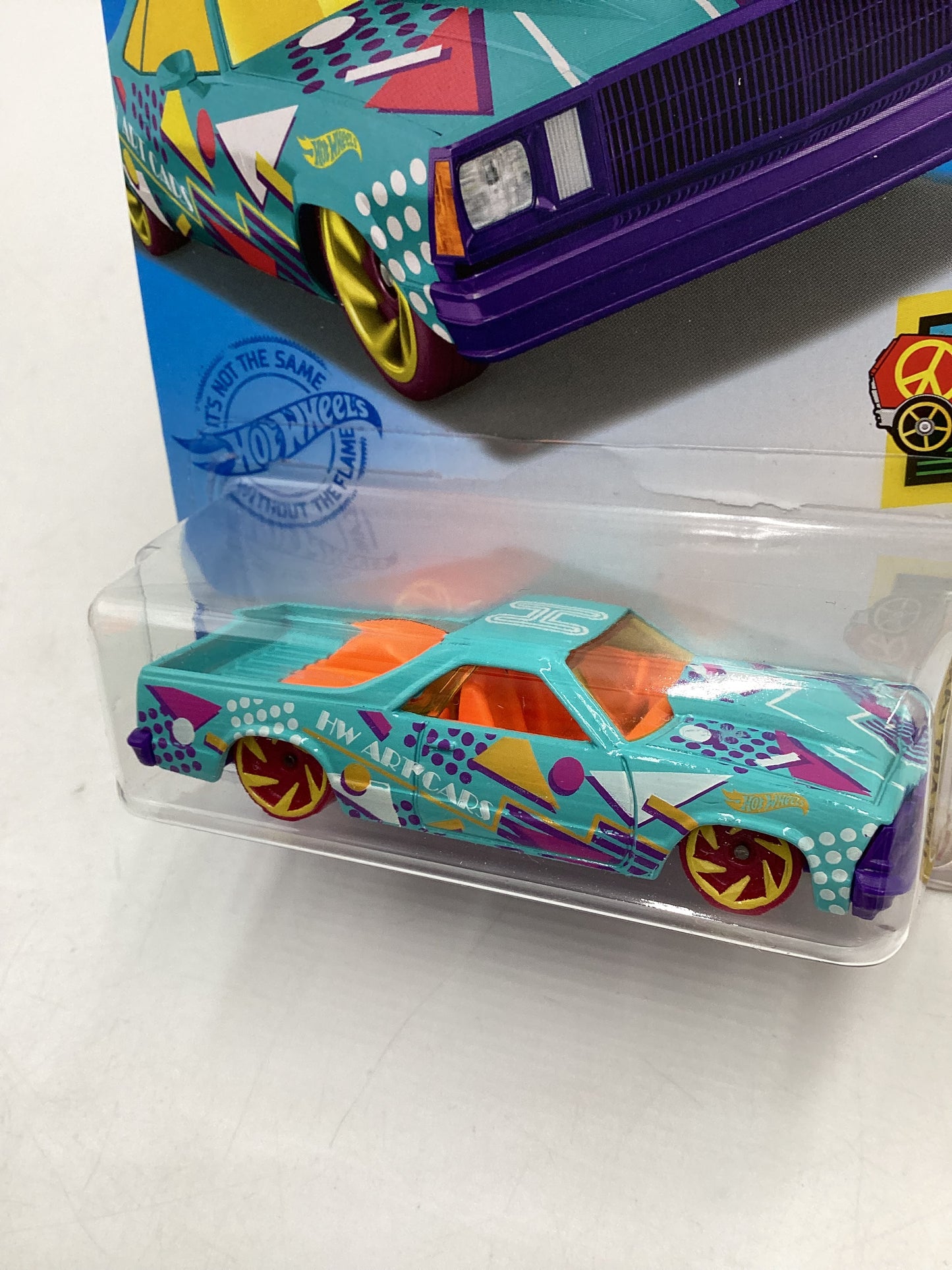 2021 Hot Wheels #44 80 El Camino Light Blue 14C