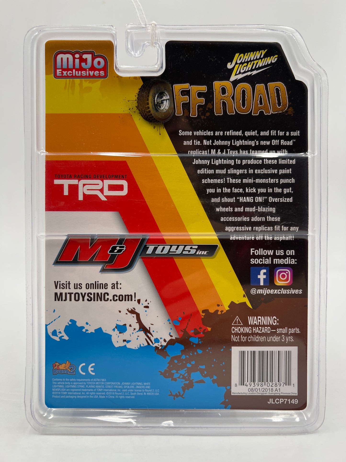 Johnny Lightning MiJo Exclusives 1/4800 Off Road TRD 1980 Toyota Land Cruiser