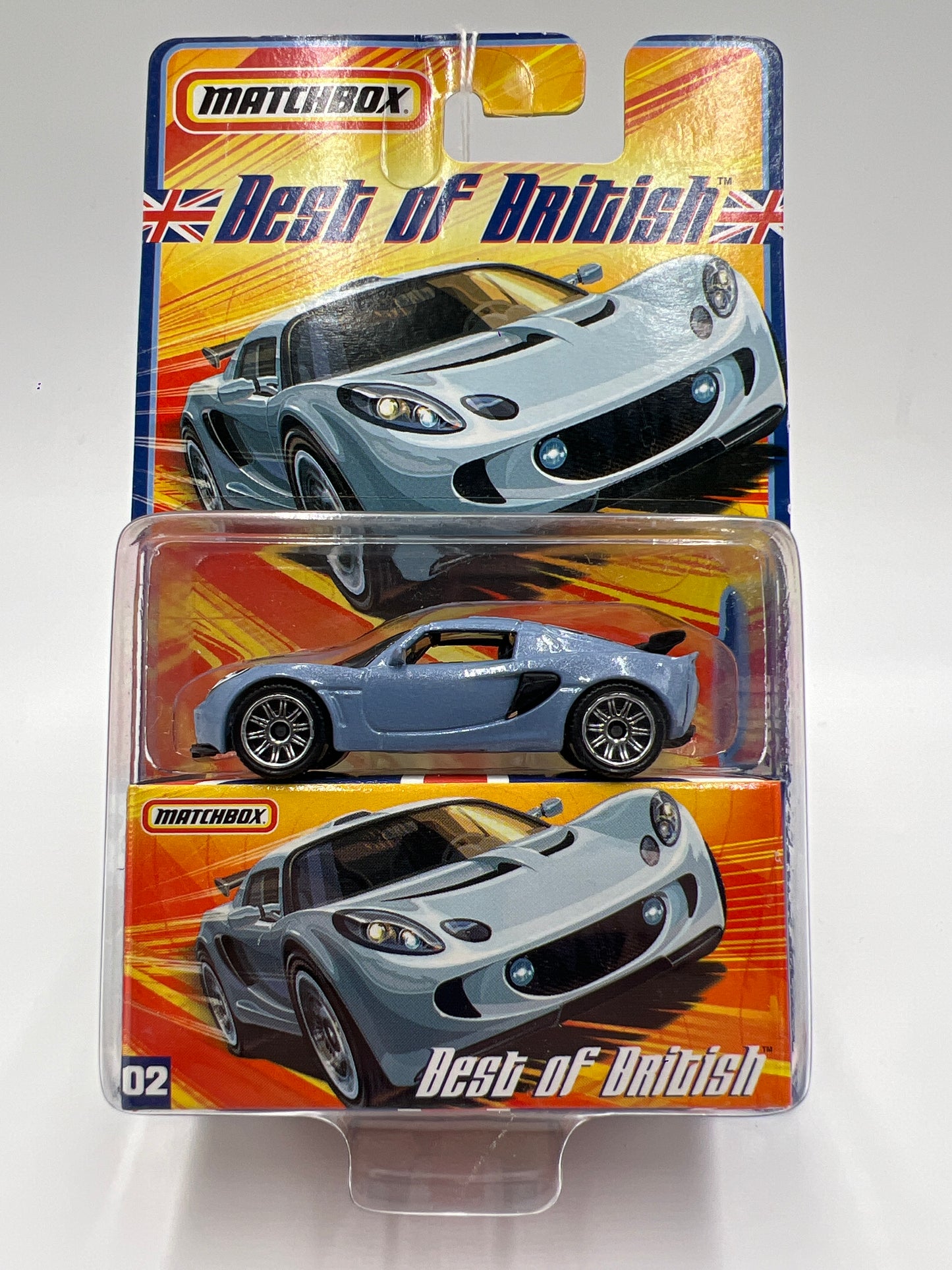 Matchbox Best Of British #2 06 Lotus Exige Light Blue 168G