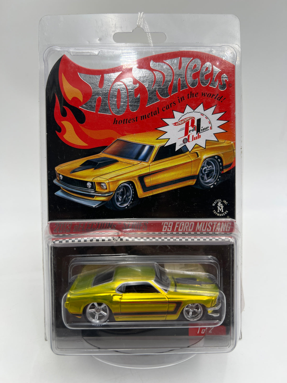 2013 Hot Wheels RLC sELECTIONs Series #2468/4000 69 Ford Mustang W/Protector