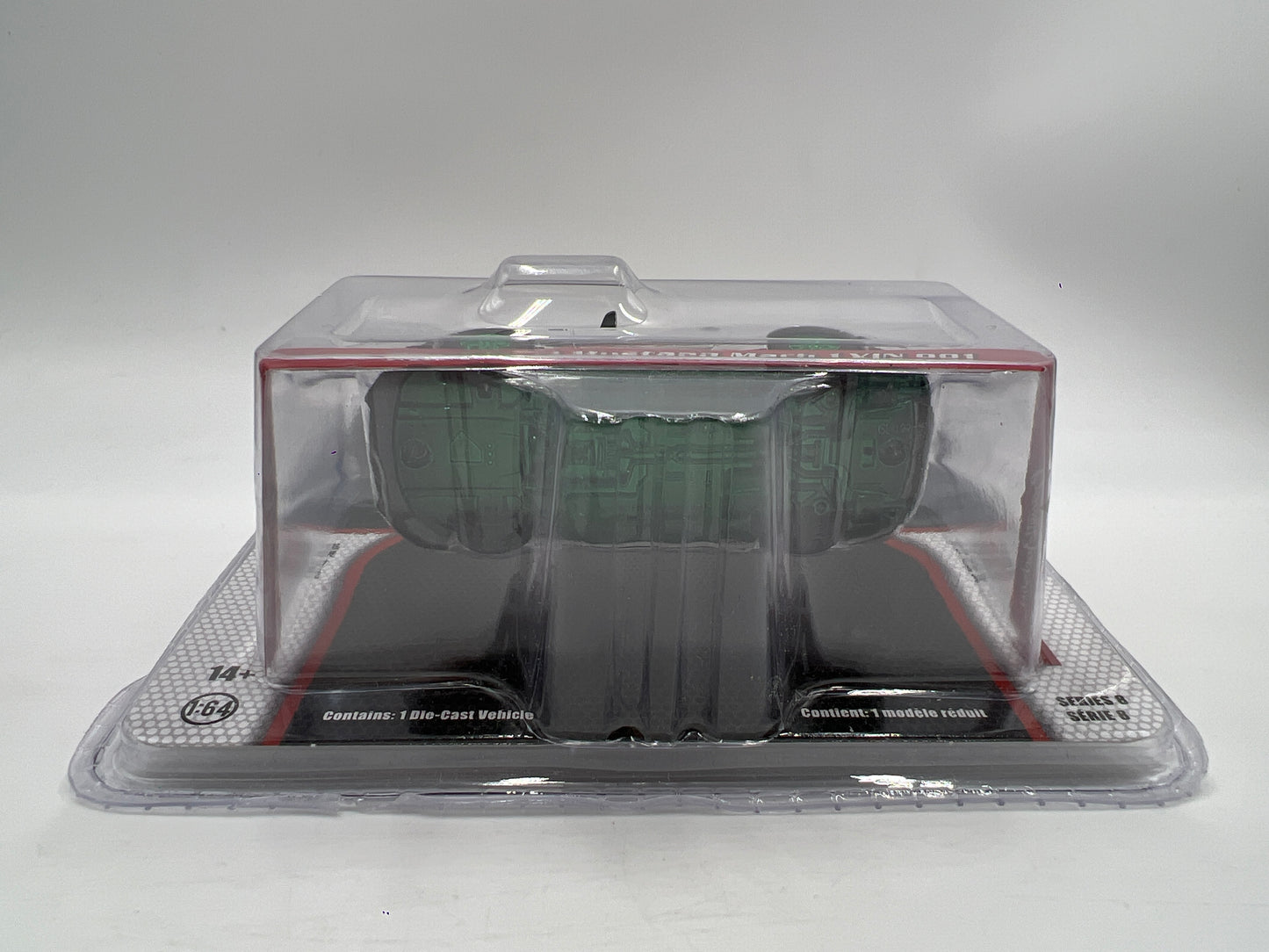 Greenlight Barrett Jackson 50th Anniversary Series 8 CHASE 2021 Ford Mustang Mach 1 VIN 001 White