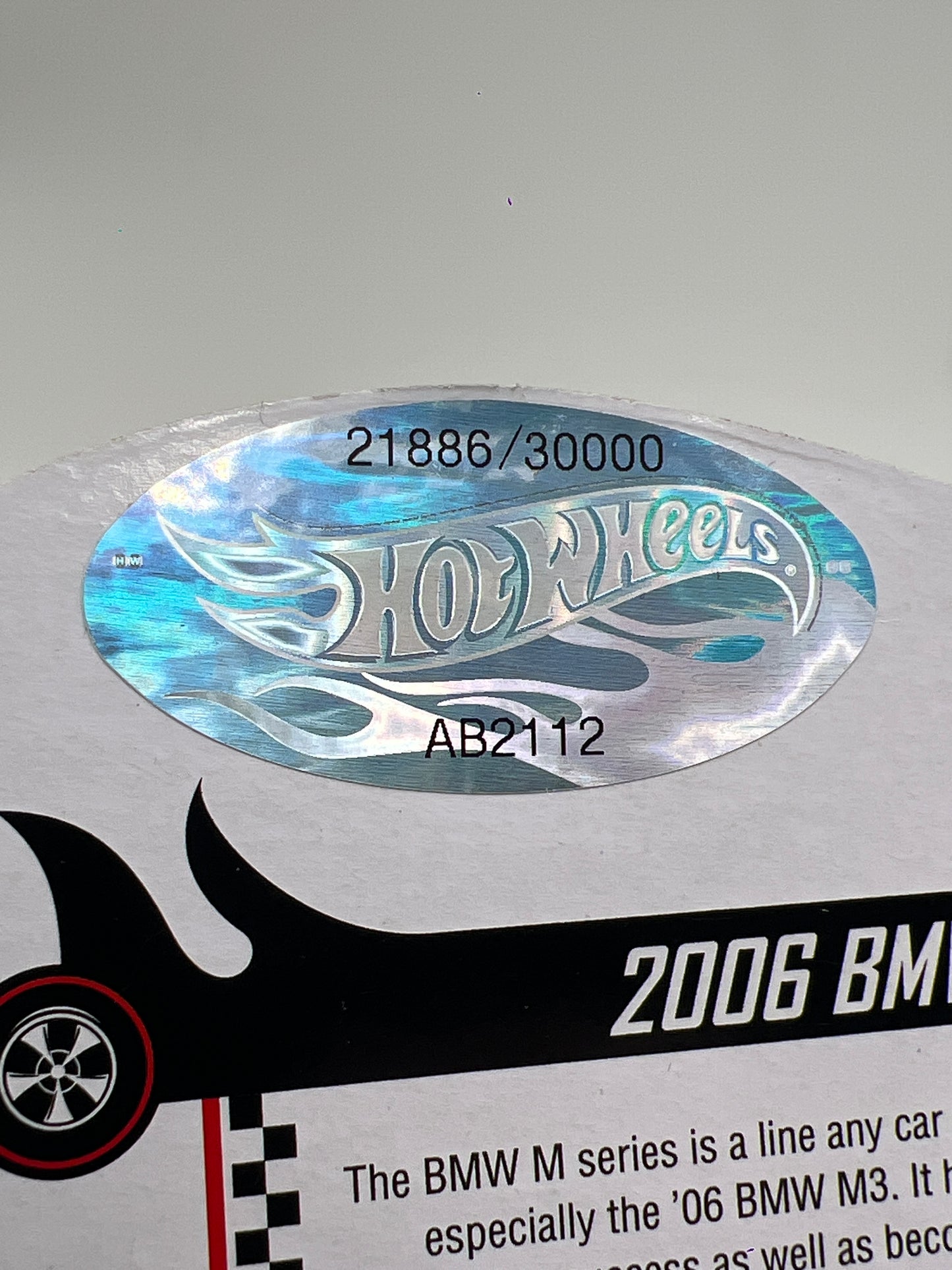 2022 Hot Wheels RLC 21886/30000 2006 BMW M3 Blue W/Protector