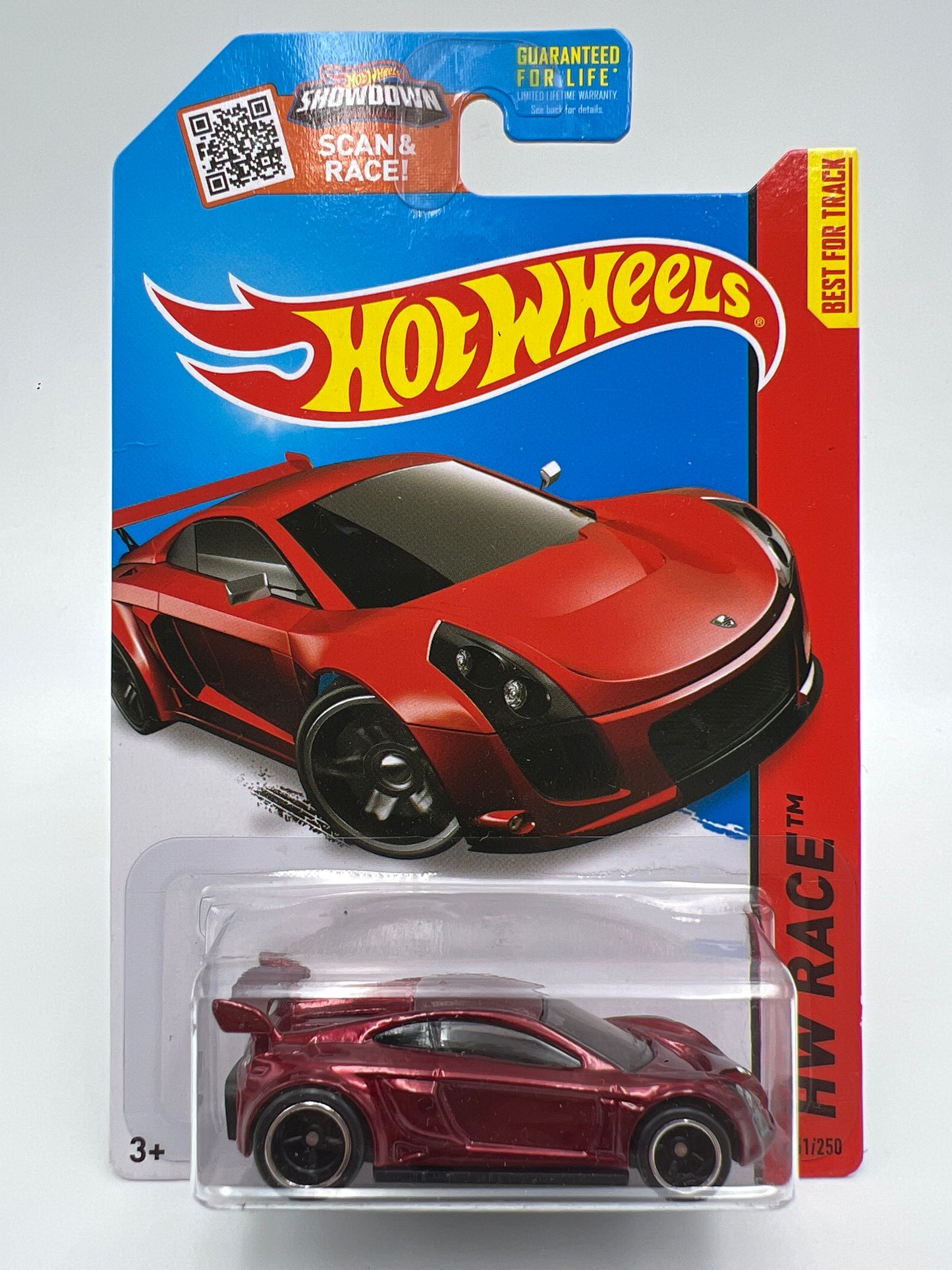 2015 Hot Wheels Super Treasure Hunt #151 Mastretta MXR Red W/Protector