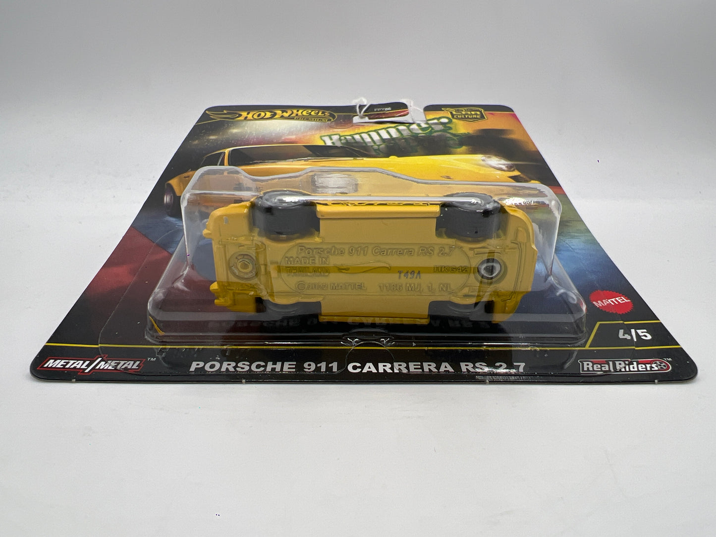 2025 Hot Wheels Car Culture Hammer Drops #4 Porsche 911 Carrera RS 2.7 257D