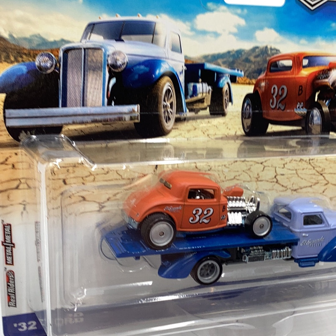 Hot wheels car culture team transport #32 32 Ford Speed Waze 244i