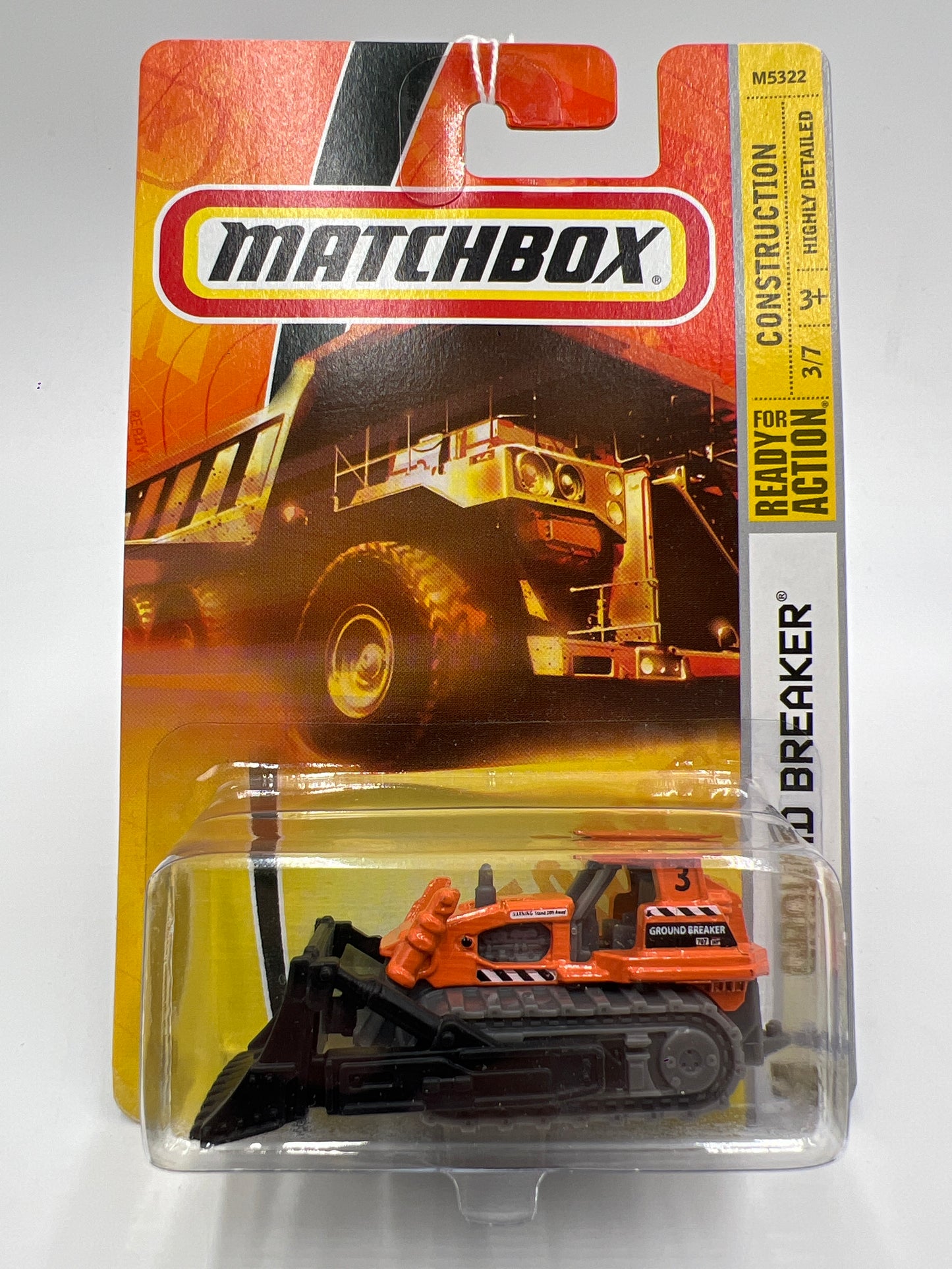 Matchbox Construction #59 Ground Breaker Orange 209H