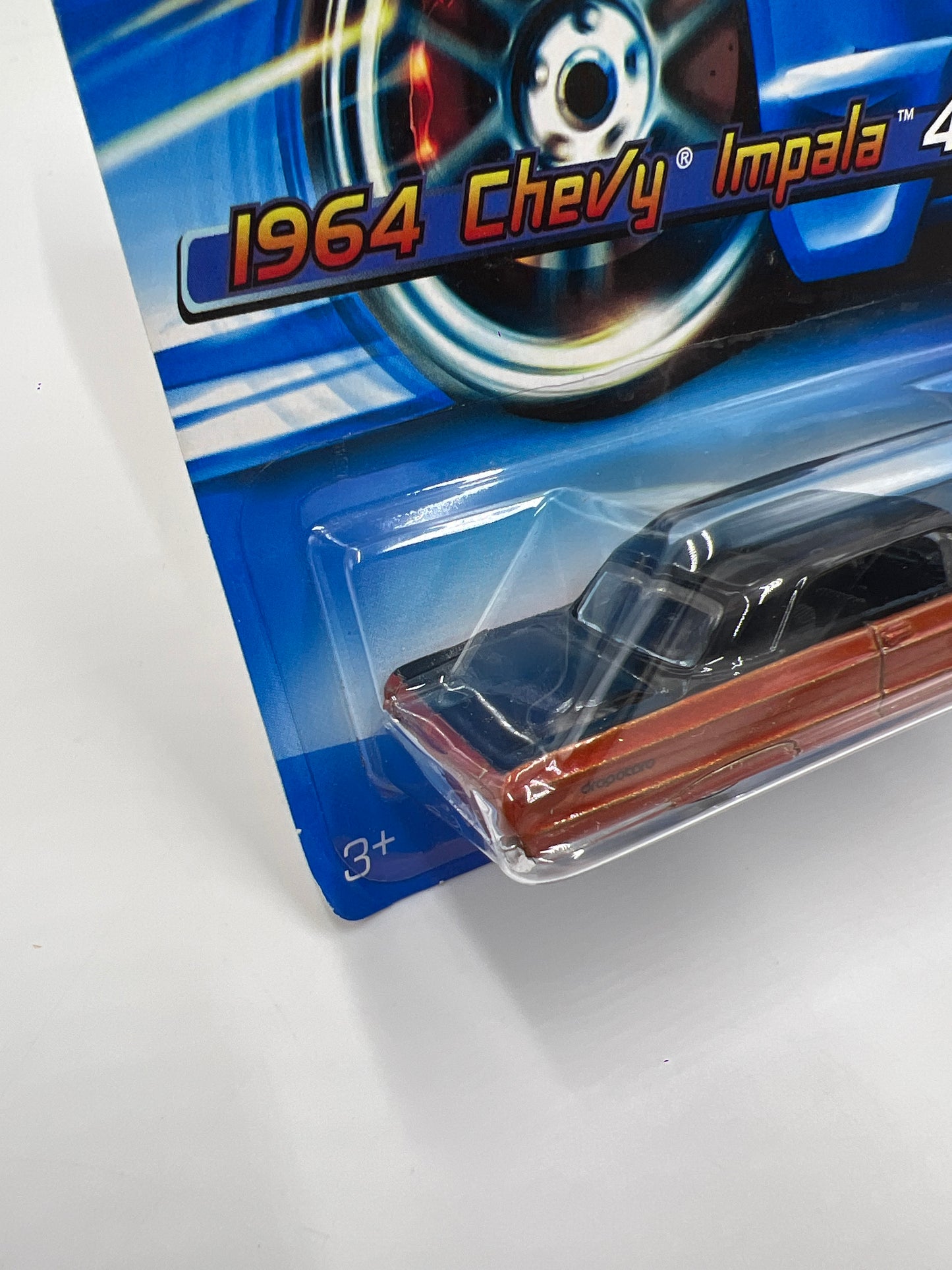 2006 Hot Wheels Dropstars #59 1964 Chevy Impala Orange/Black 9A