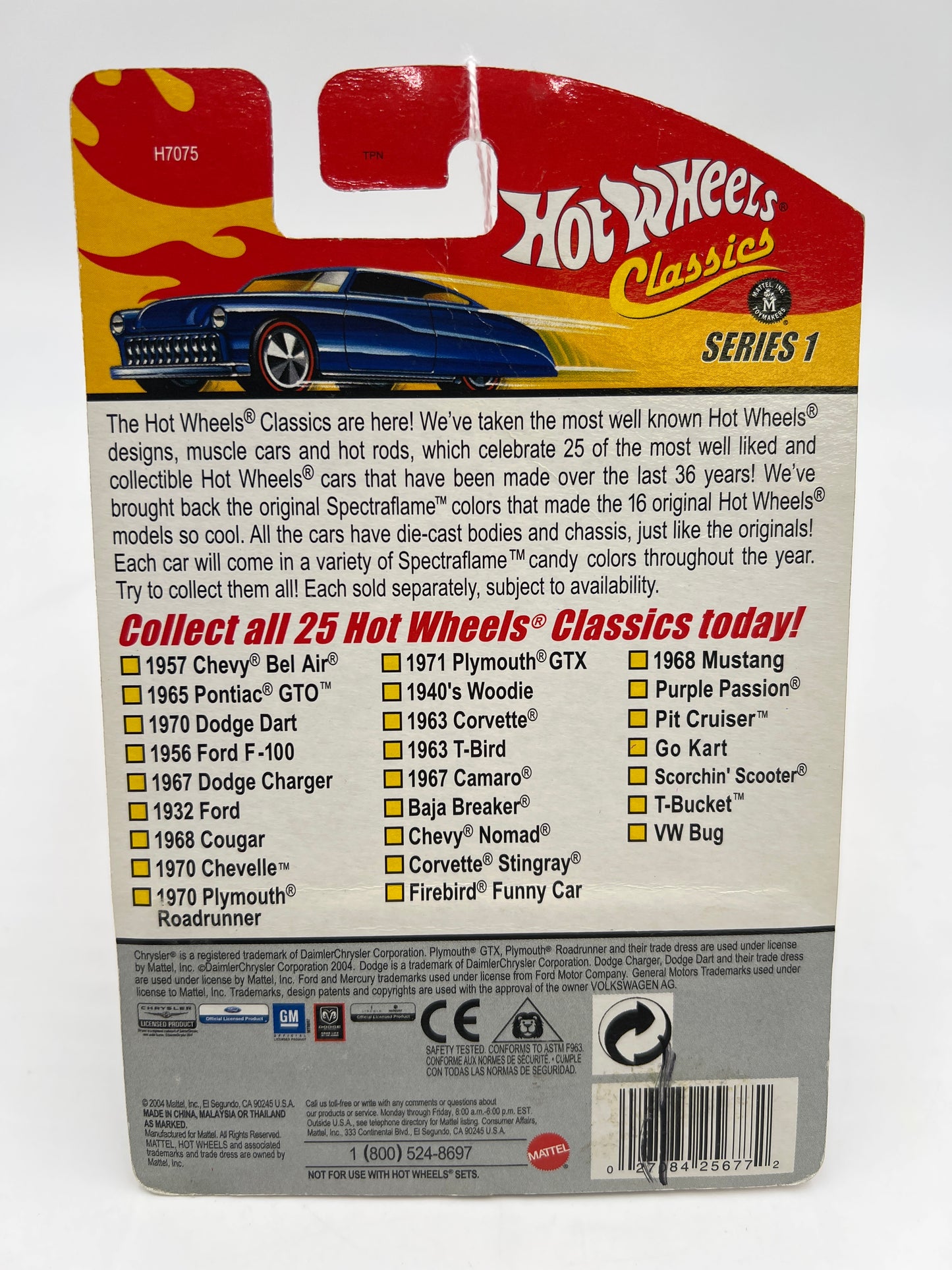 Hot Wheels Classics Series 1 #10 1971 Plymouth GTX Antifreeze