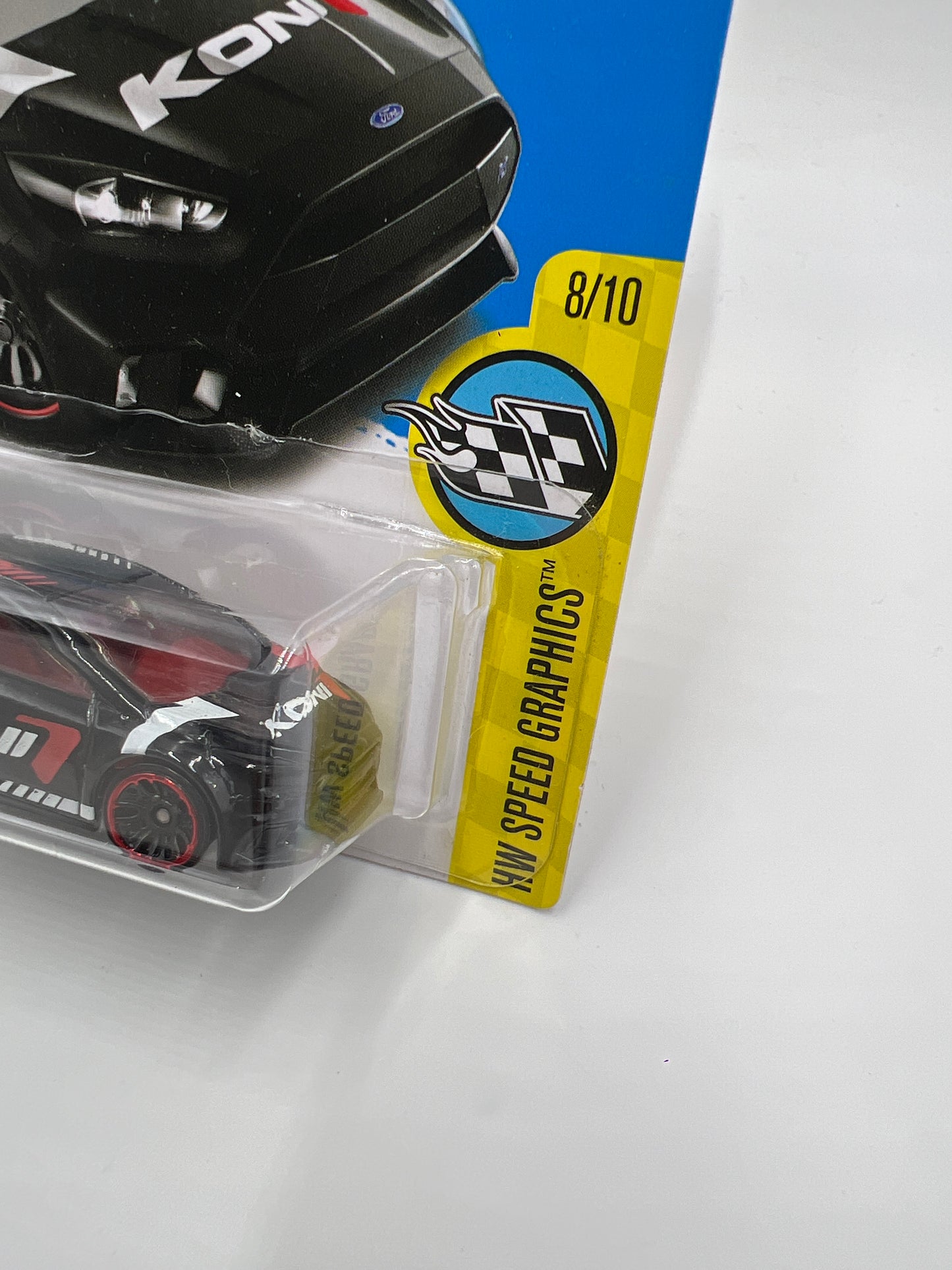 2017 Hot Wheels Speed Graphics #176 Ford Focus RS Black Koni 27E