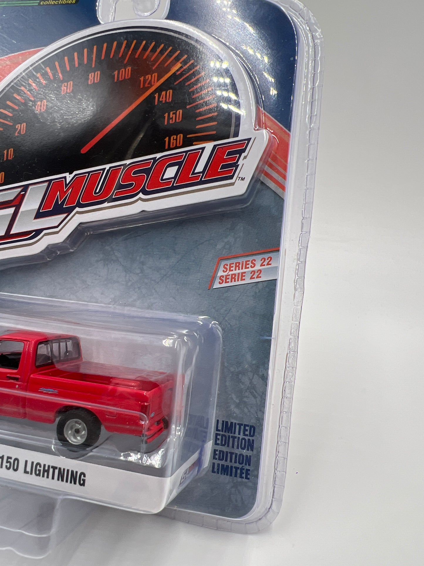 Greenlight GL Muscle Series 22 1993 Ford F-150 Lightning Red VHTF