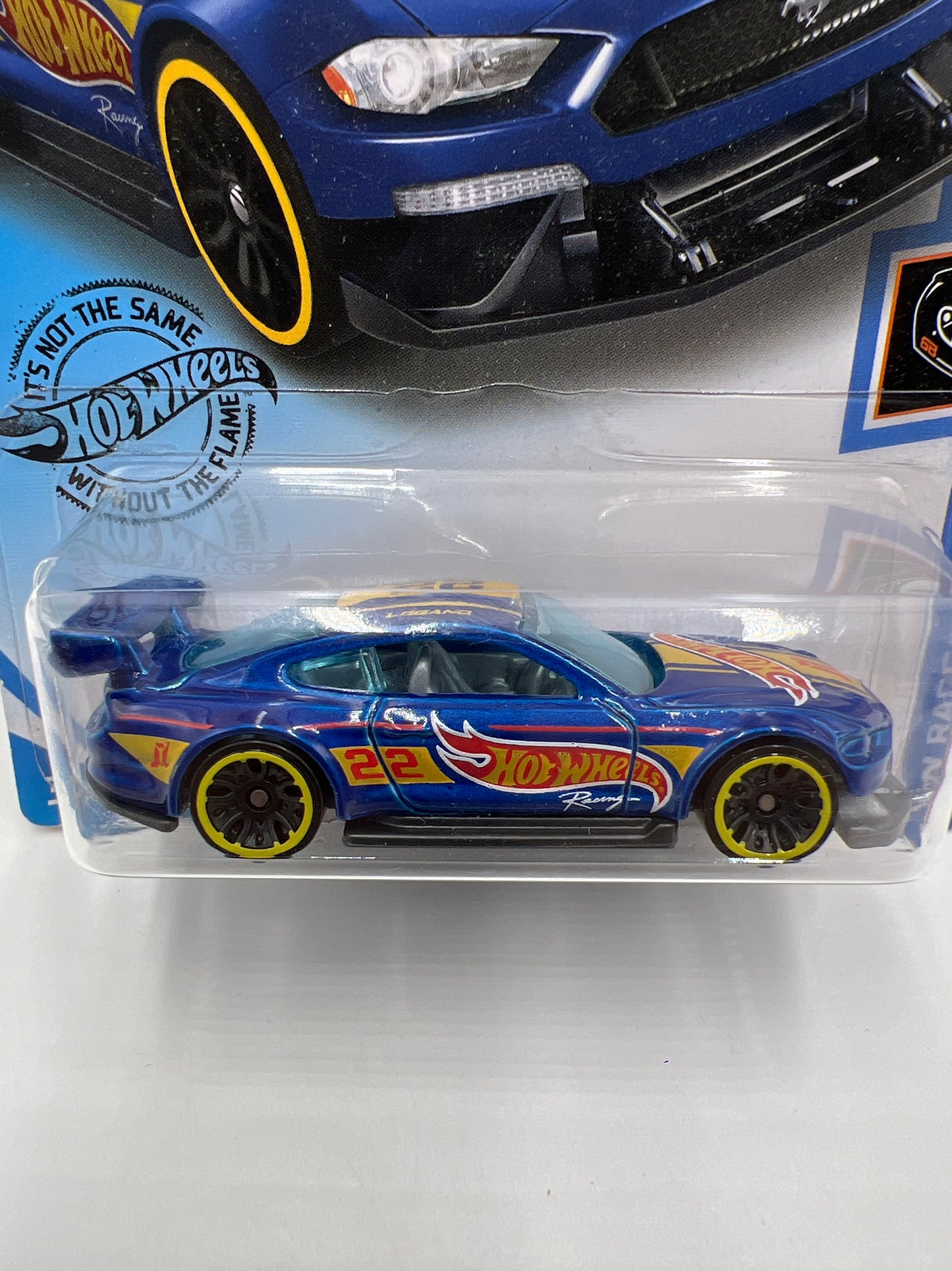 2020 Hot Wheels Race Team #222 Custom 18 Ford Mustang GT Blue Joey Logano
