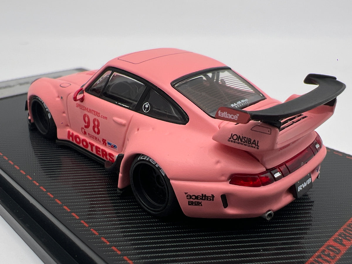 Ignition Model 1:64 Porsche RWB 993 Matte Pink Hooters