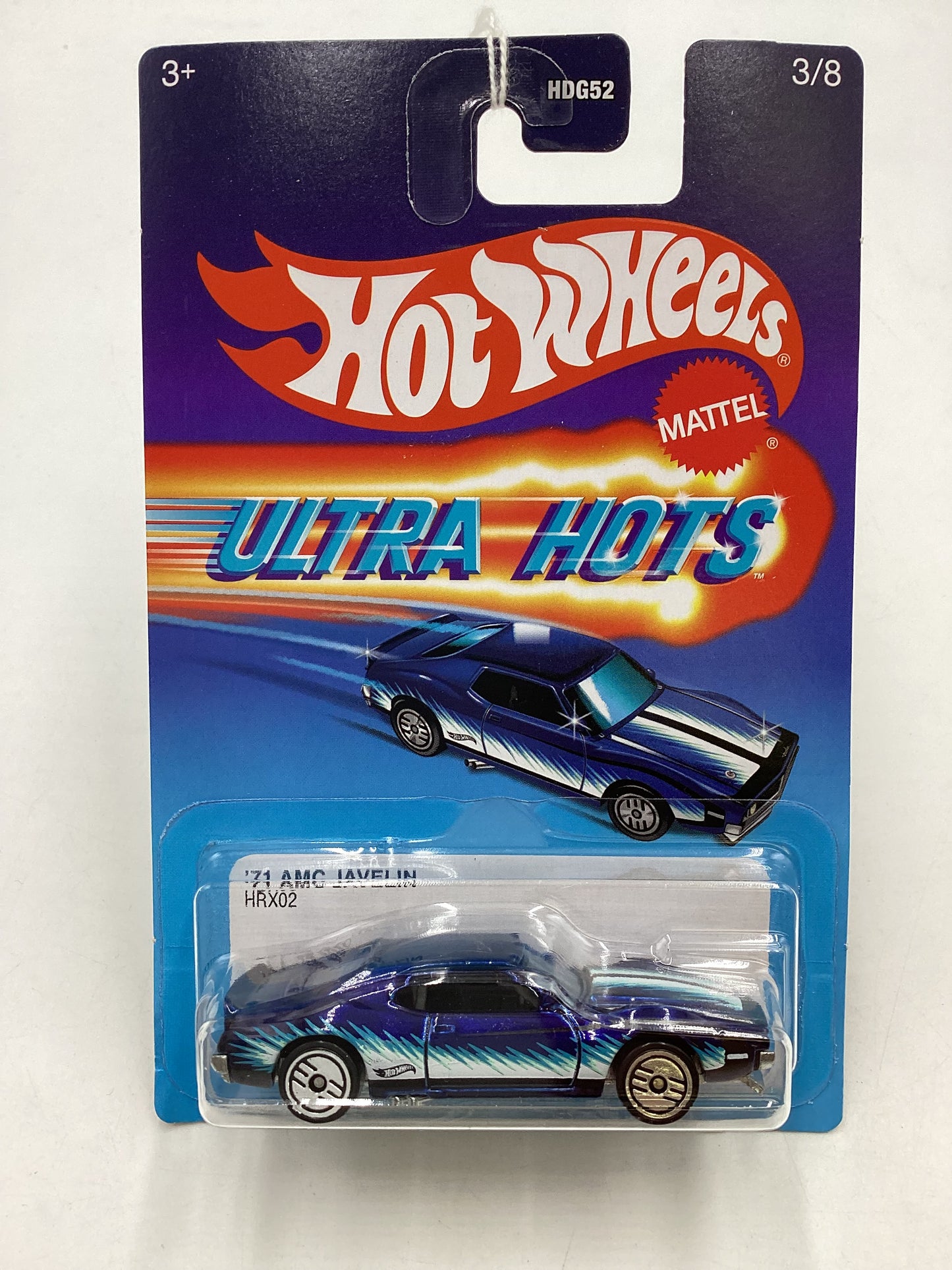 2024 Hot wheels Target Ultra Hots #3 71 AMC Javelin Blue 156G