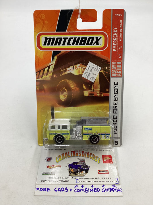 Matchbox #75 Pierce Fire Engine 206C