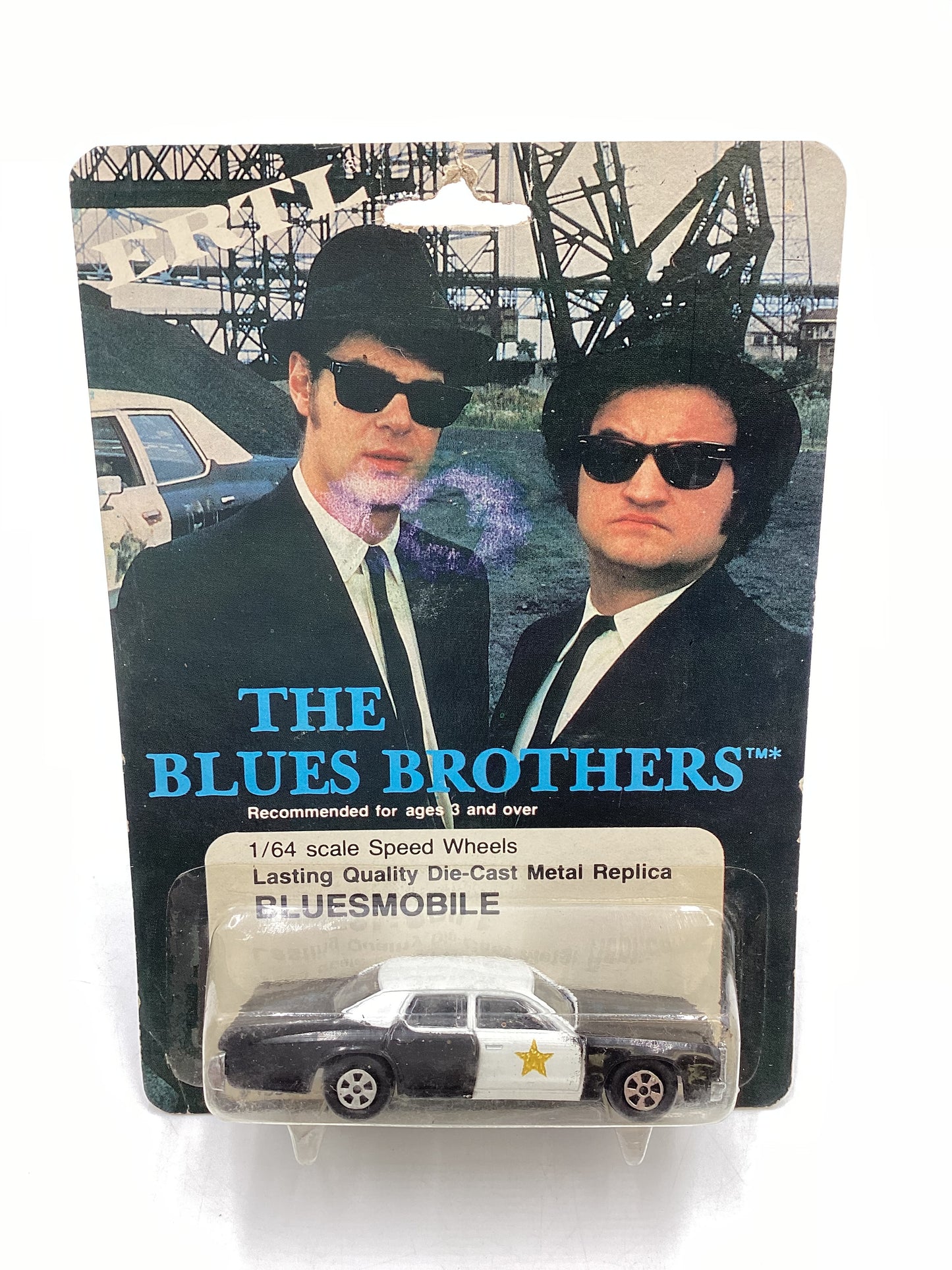 1980 Ertl The Blues Brothers Bluesmobile #1580 Right Facing with protector