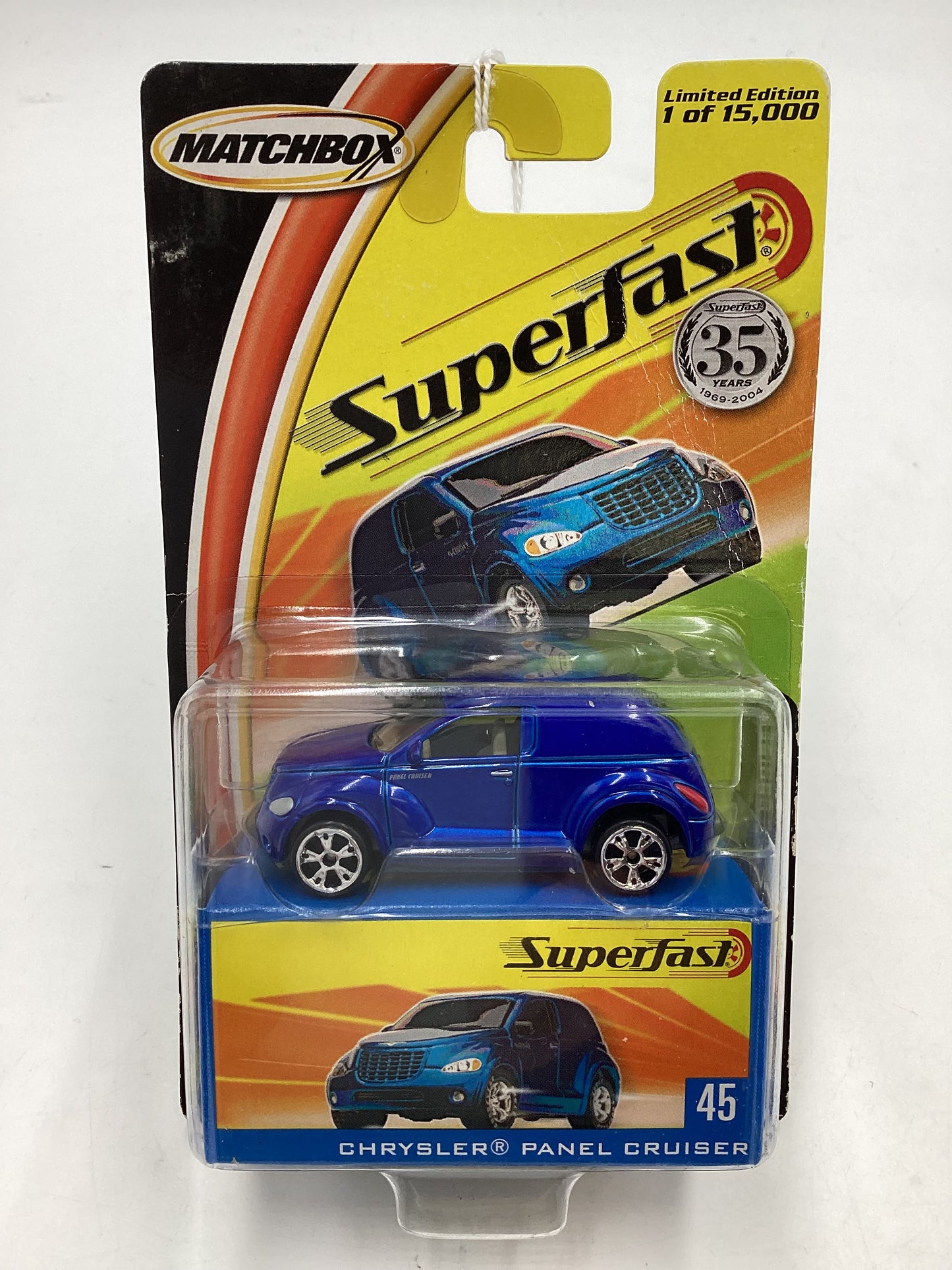 Matchbox Superfast #45 Chrysler Panel Cruiser blue *Veins* 174A