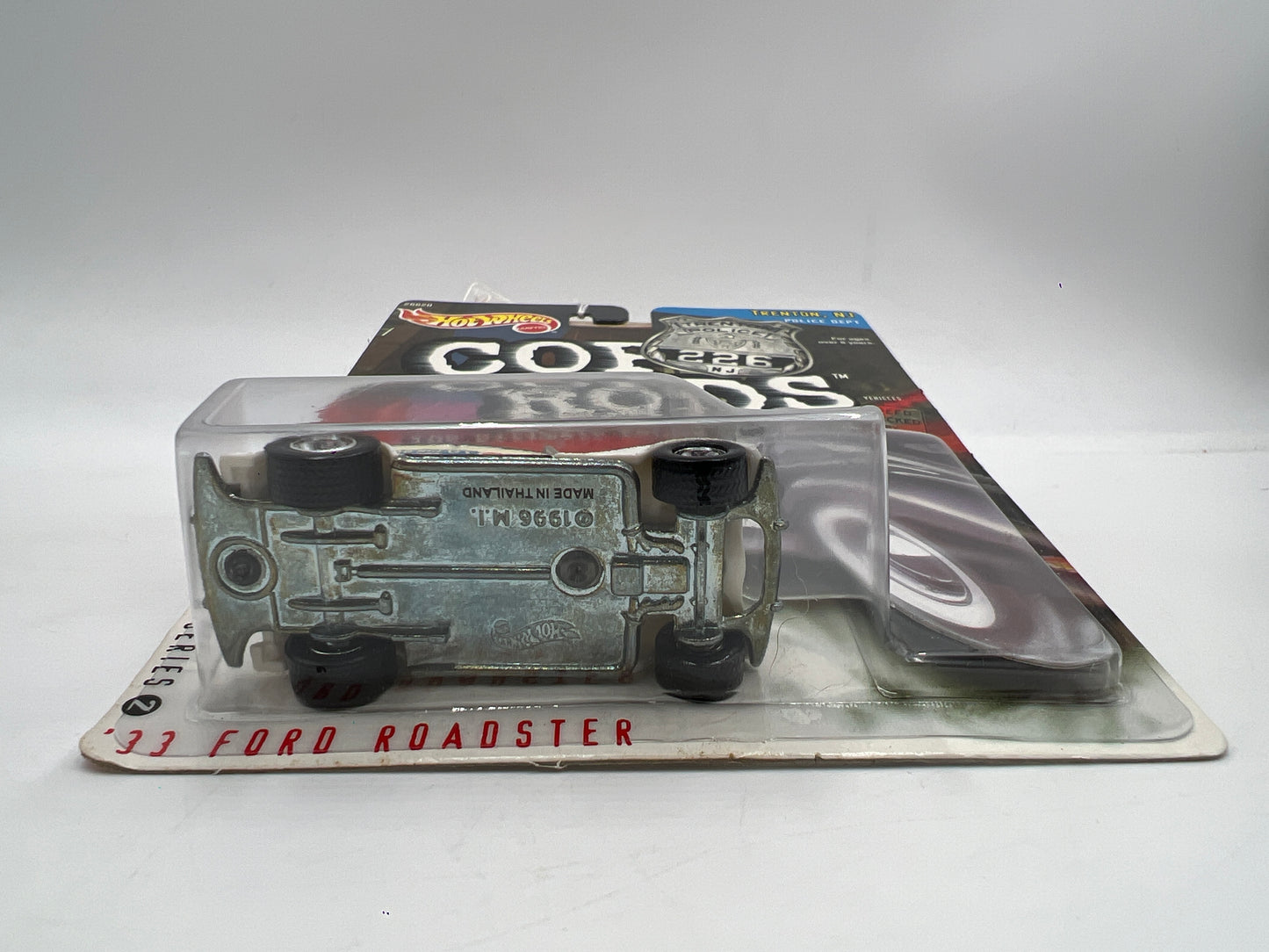 Hot Wheels Cop Rods Series 2 Trenton NJ 33 Ford Roadster W/Real Riders SR