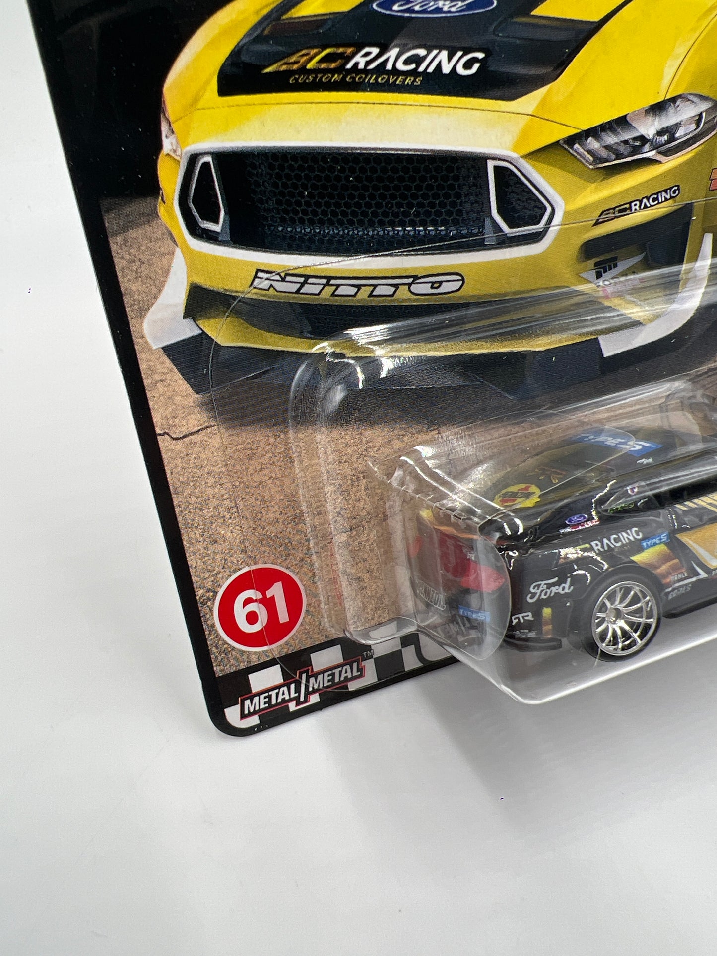 Hot Wheels Premium Boulevard #61 18 Ford Mustang RTR Spec 5 Pennzoil W/Protector