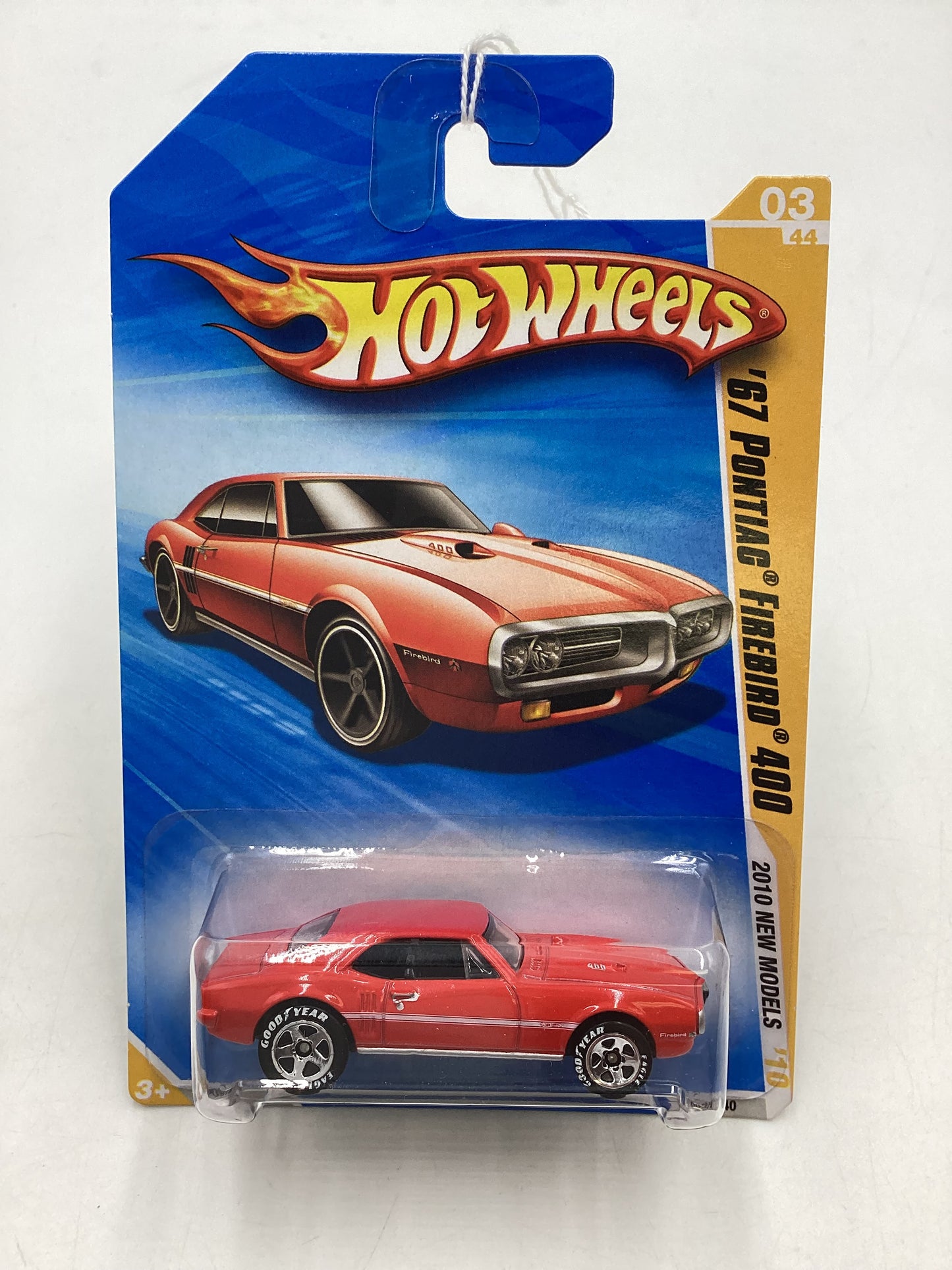 2010 Hot Wheels #3 67 Pontiac Firebird 400 Red Walmart Exclusive 238A