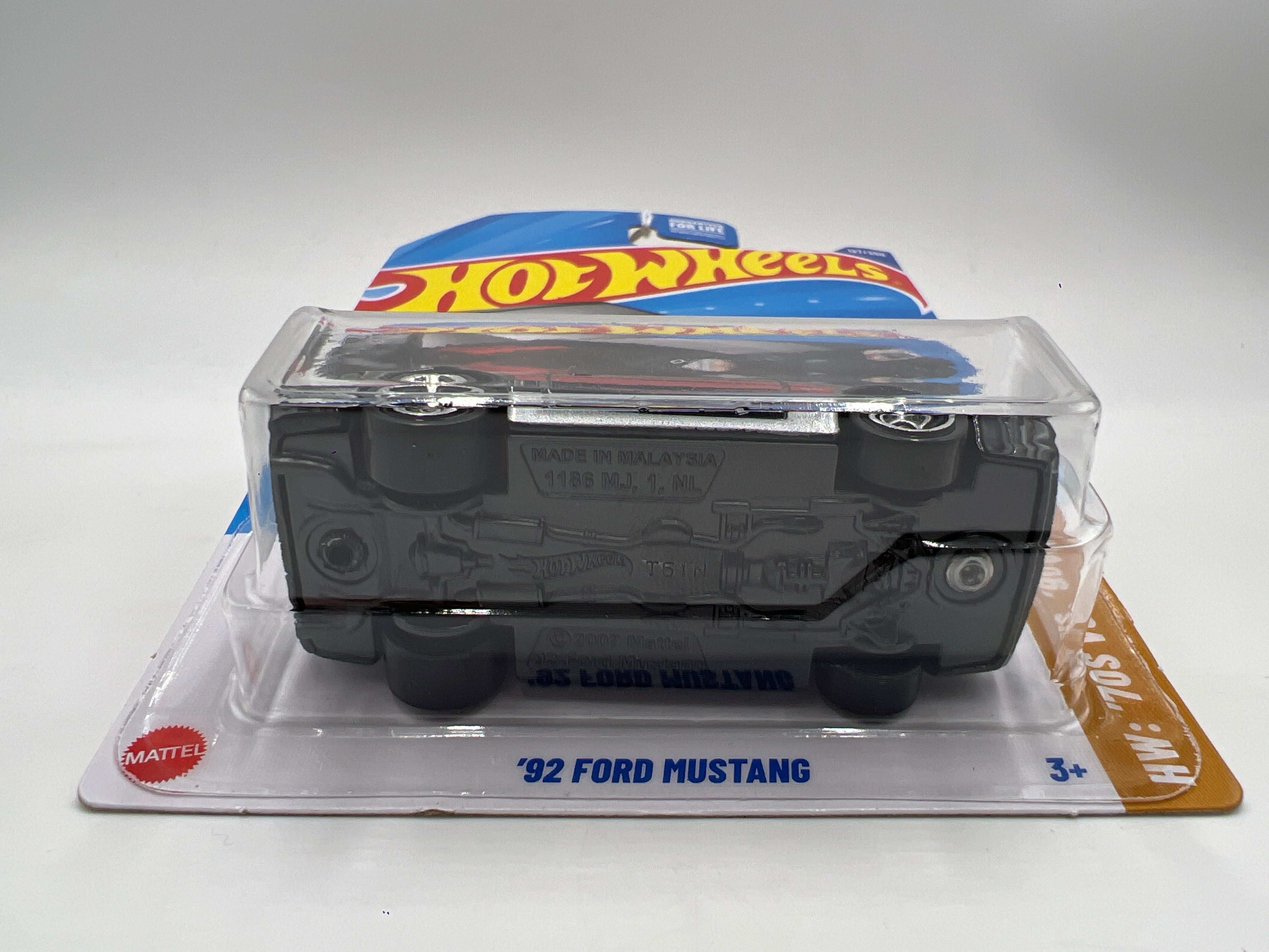 2025 Hot Wheels F Case HW 70s Vs 90s #127 92 Ford Mustang Black