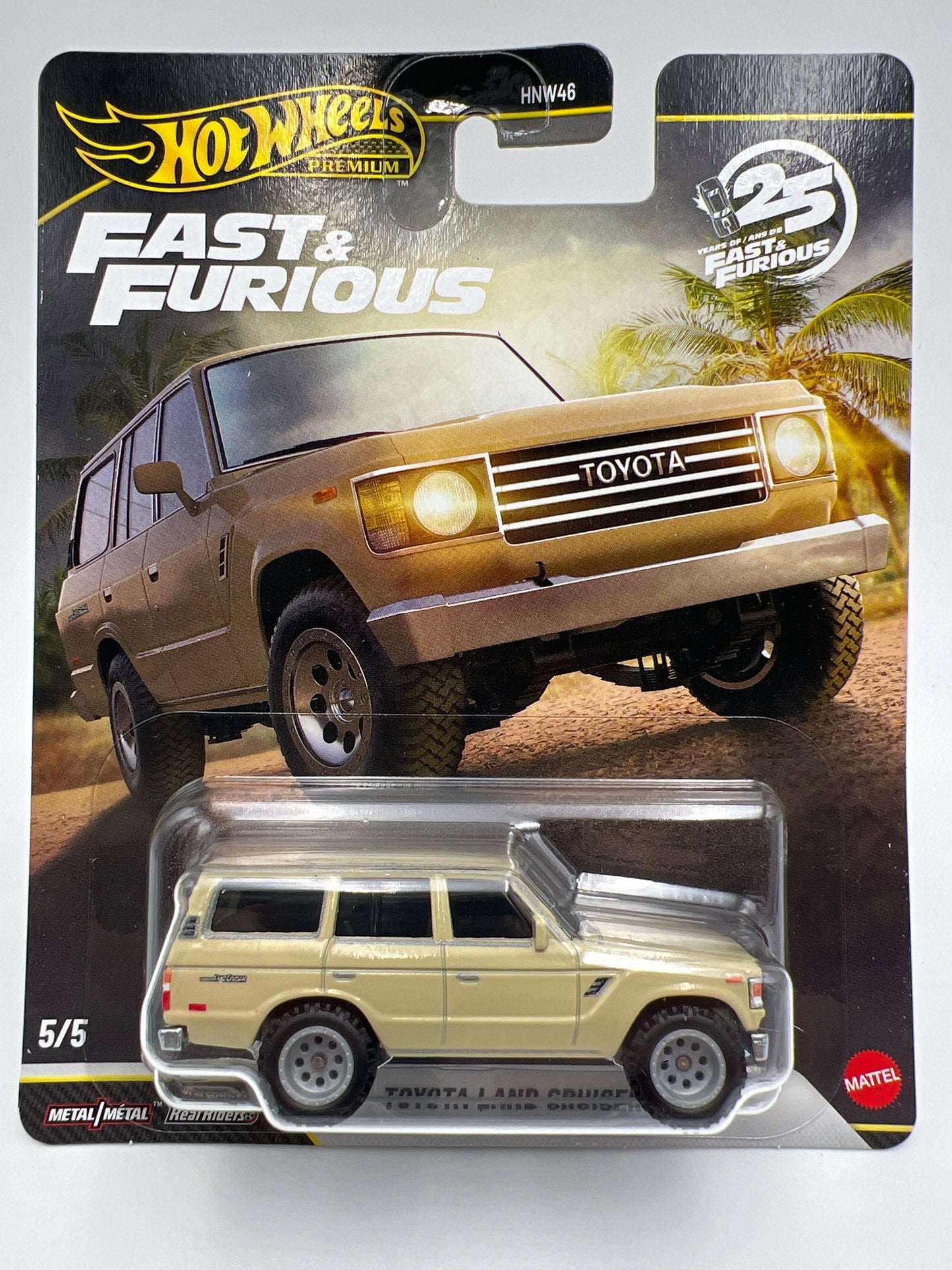 2026 Hot Wheels Premium Fast & Furious #5 Toyota Land Cruiser FJ60