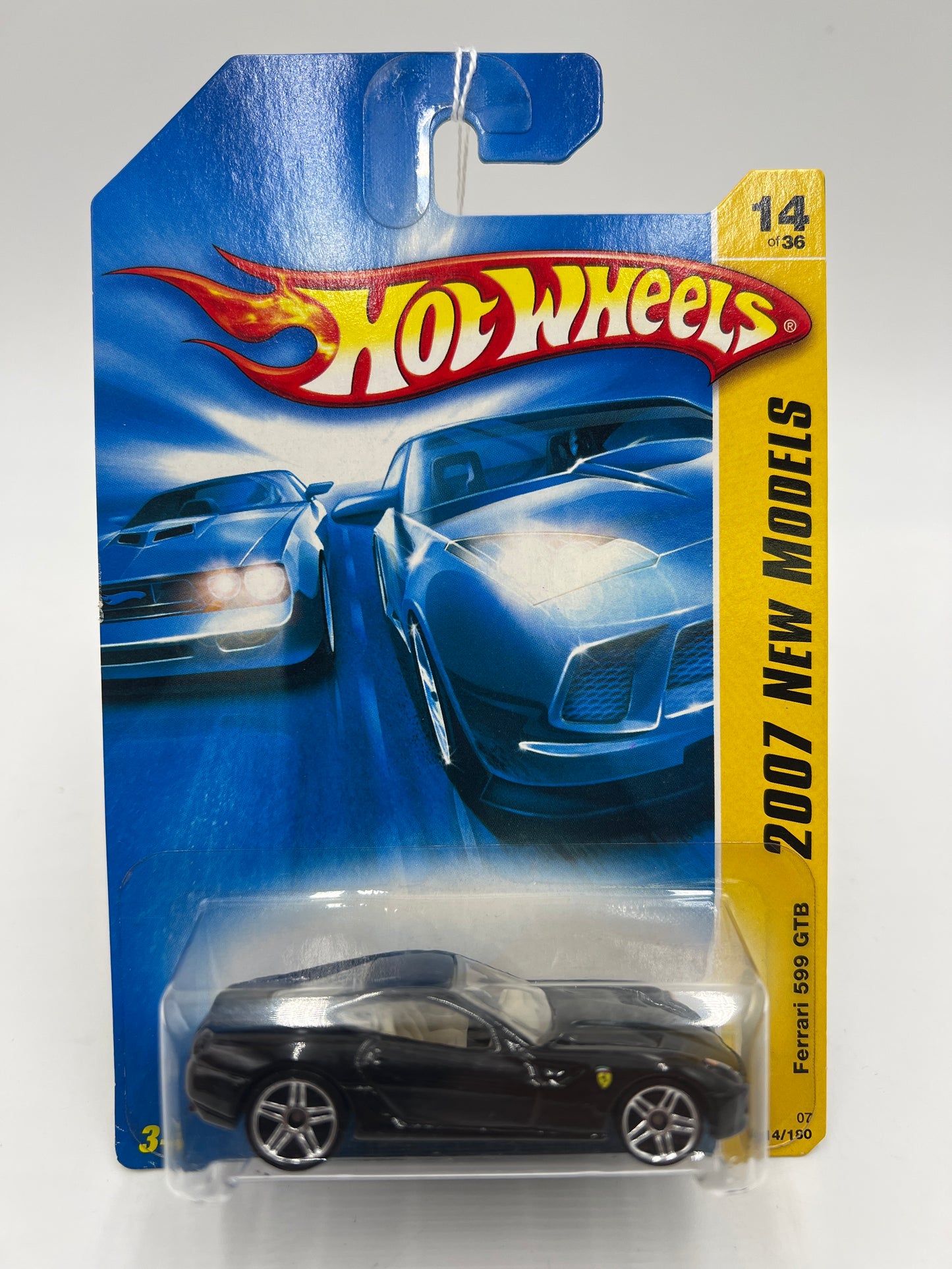 2007 Hot Wheels New Models #014 Ferrari 599 GTB Black