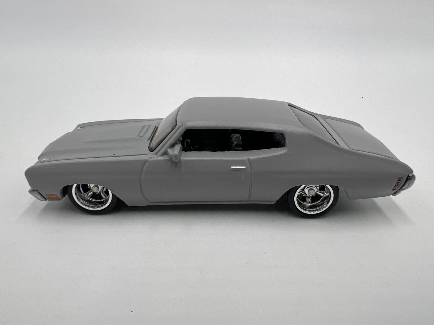 Hot Wheels 1/64 Premium Fast & Furious 1/4 Mile Muscle 1970 Chevrolet Chevelle SS Primer Gray Loose