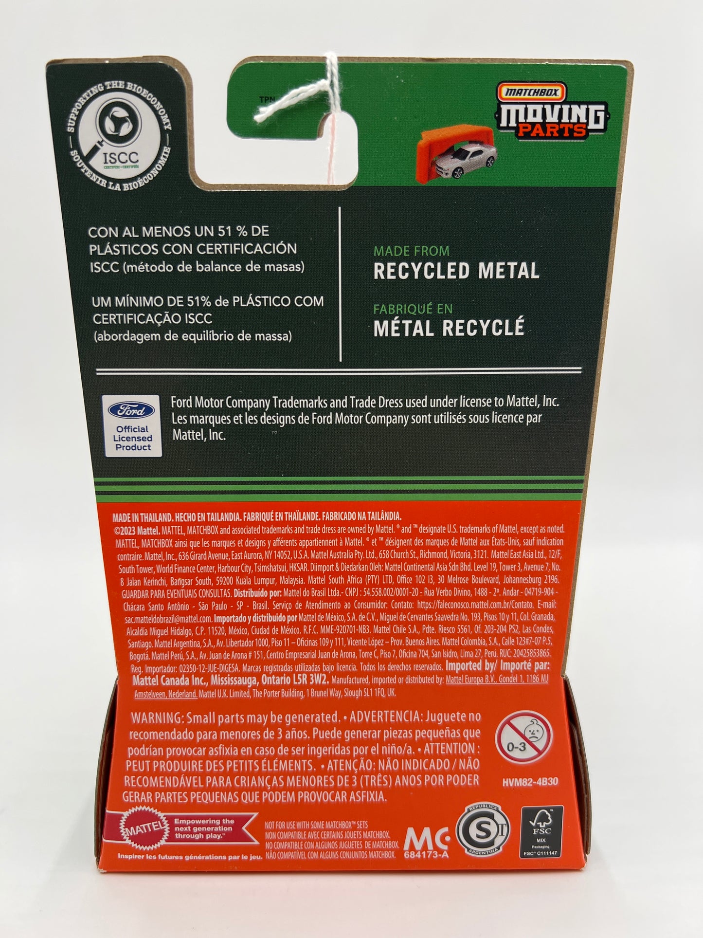 2024 Matchbox Moving Parts #48 2018 Ford Focus RS Blue 164D