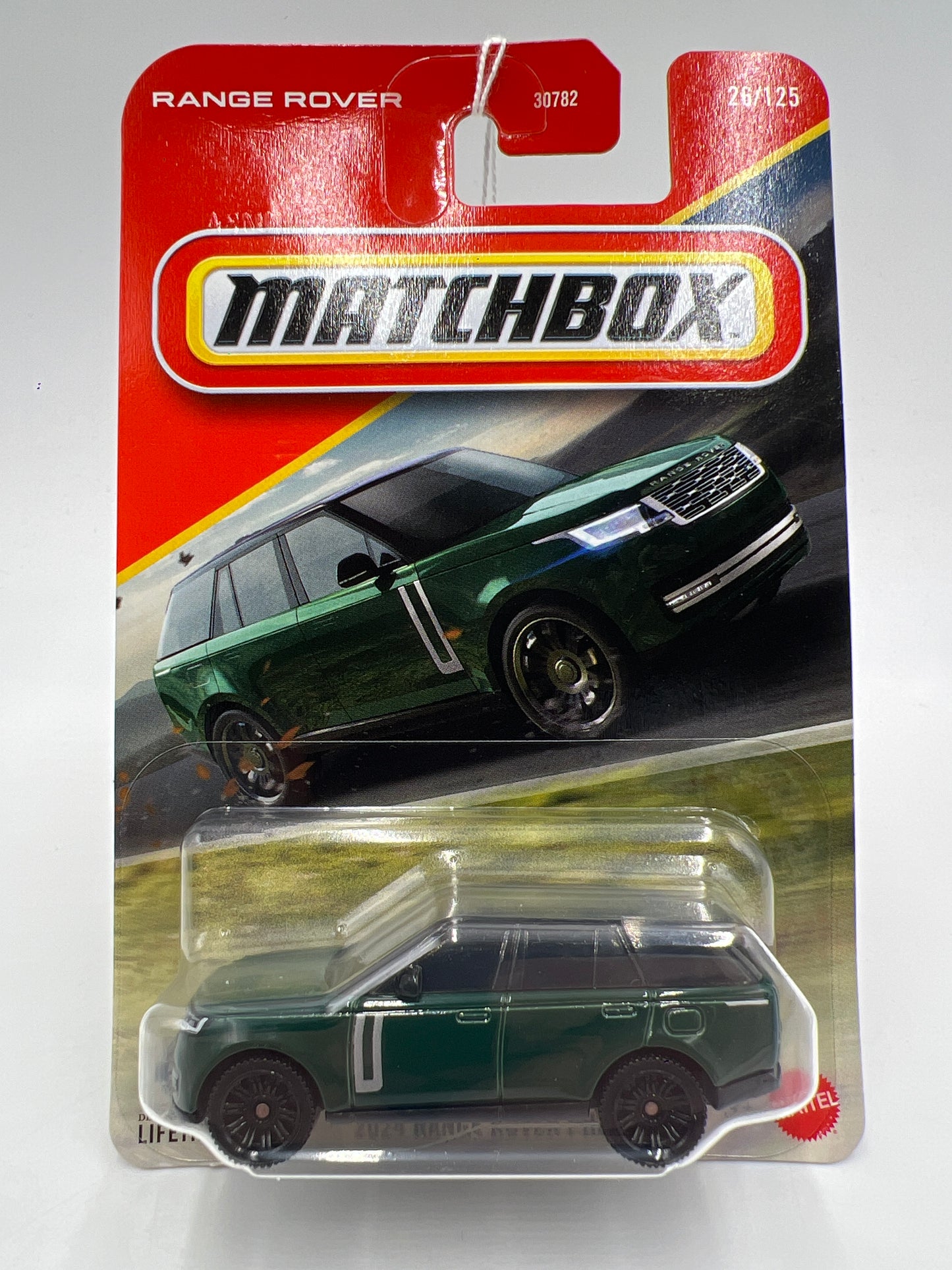 2026 Matchbox #26 2024 Range Rover PHEV Dark Green 209D