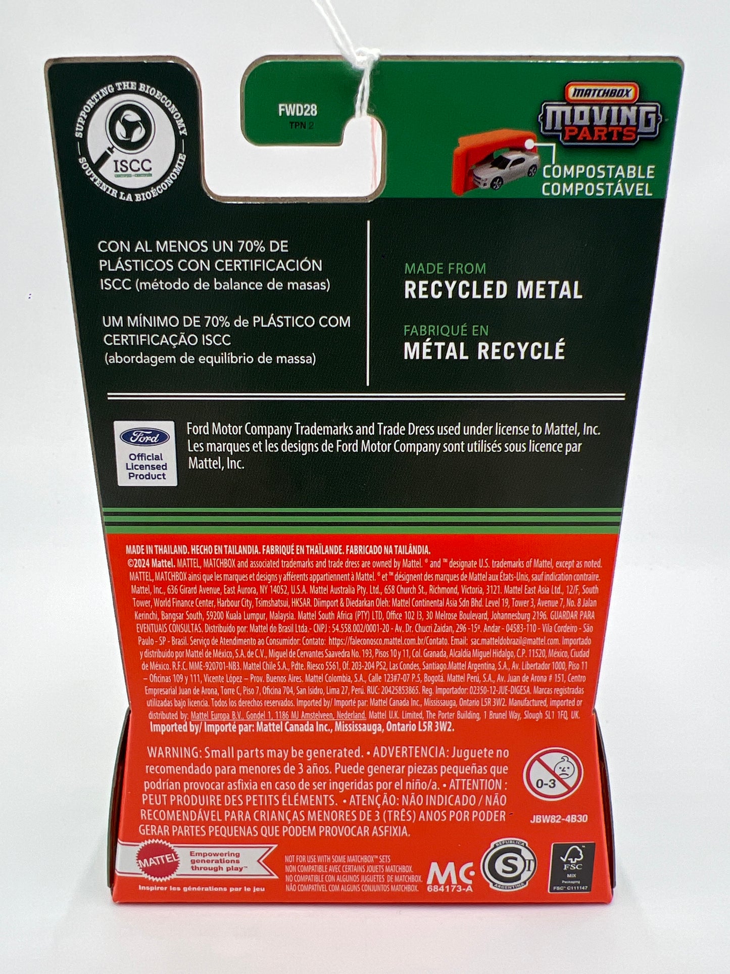 2025 Matchbox Moving Parts #8 2006 Ford Crown Victoria Security Silver 163E